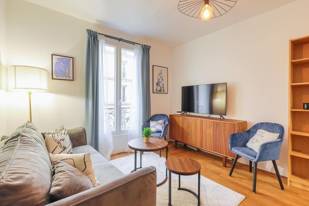 Appartement Spacieux -1bdr/4p -le Bas Montmartre