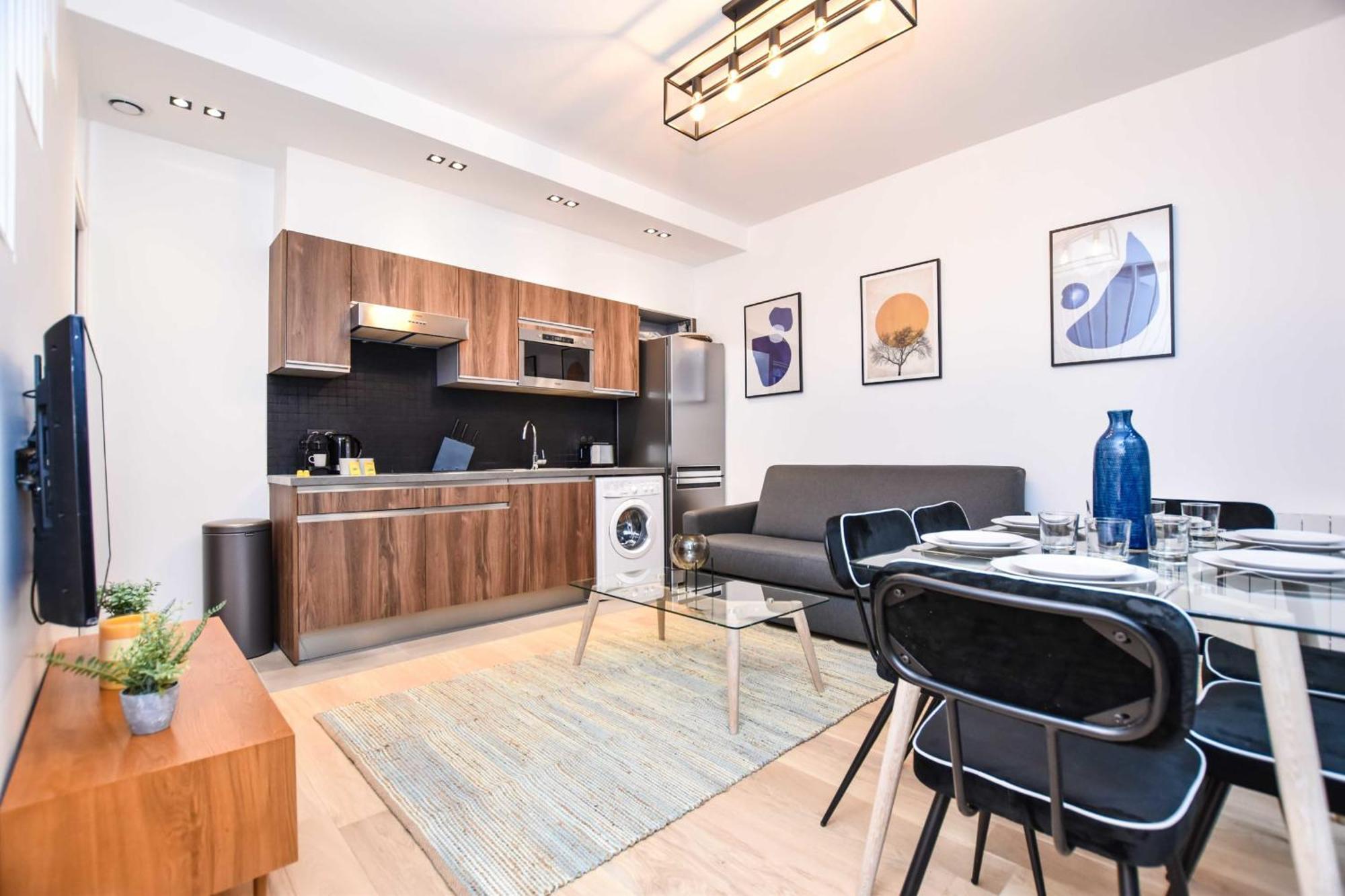 Elegant - 1br-5p - Parc De Belleville Apartamento