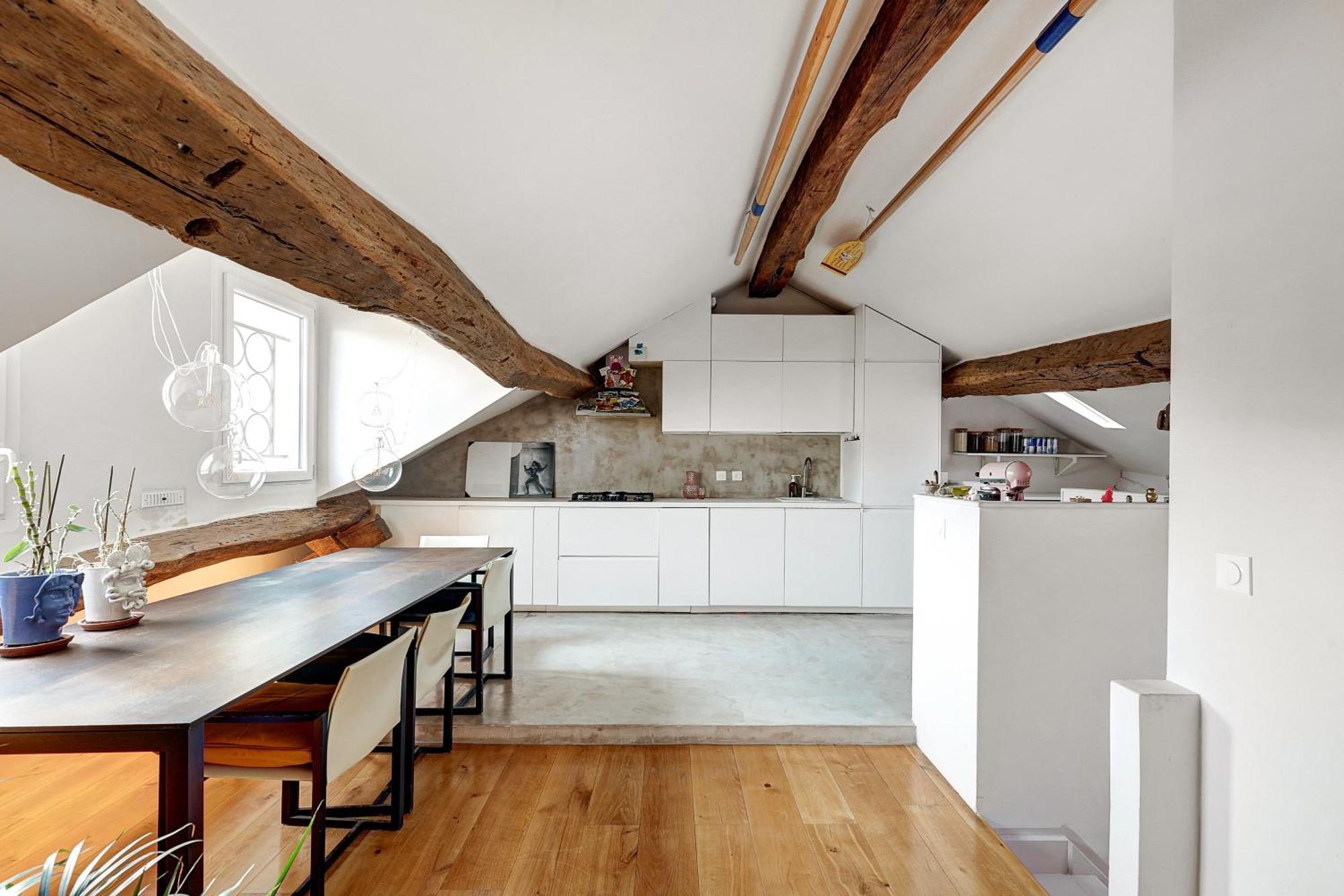 Pretty Parisian Penthouse Paris