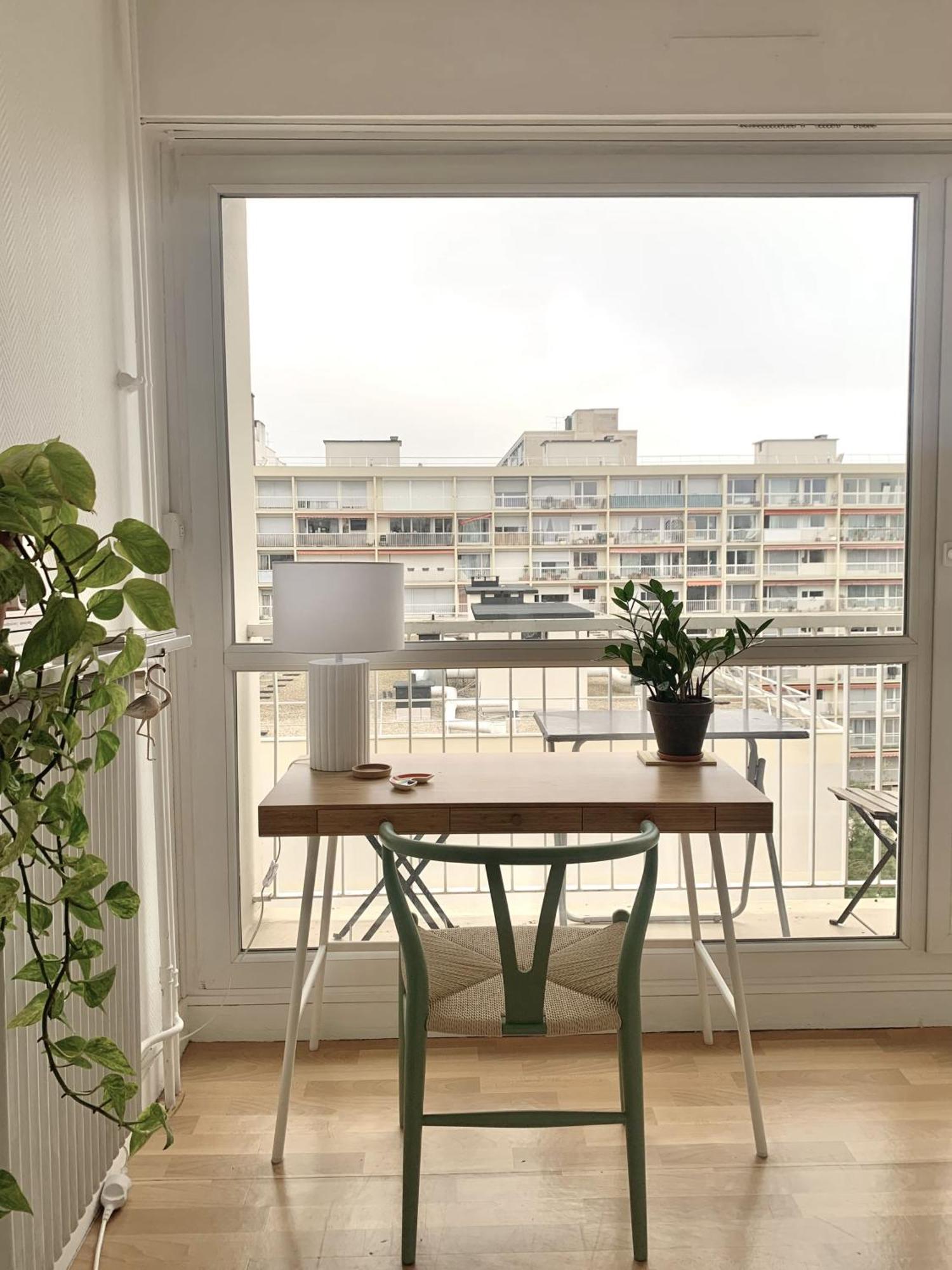 Chambre Tout Confort, Spacieuse, Calme Et Lumineuse Avec Balcon Homestay Paris