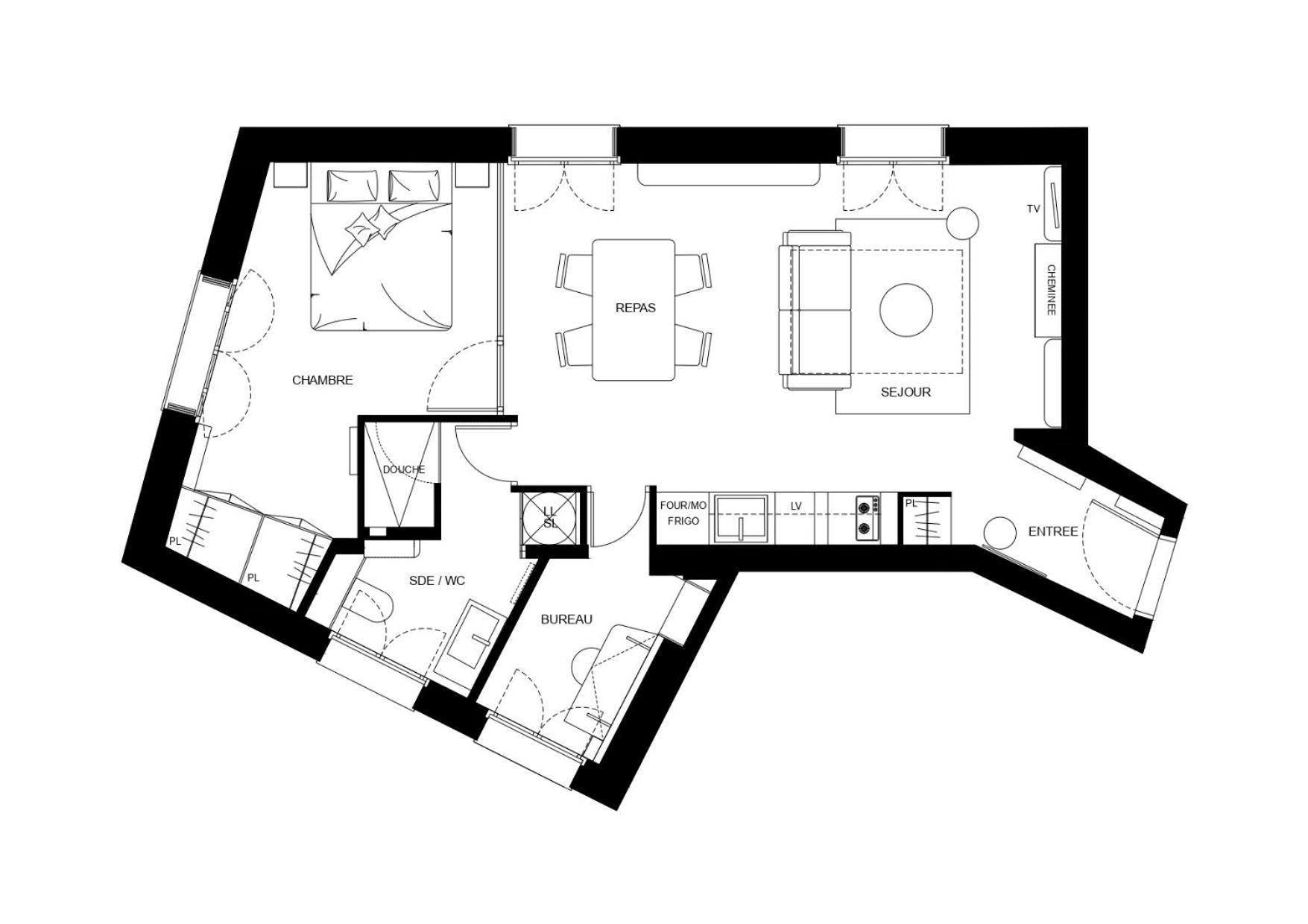 Apartment Chic Quartier Montparnasse
