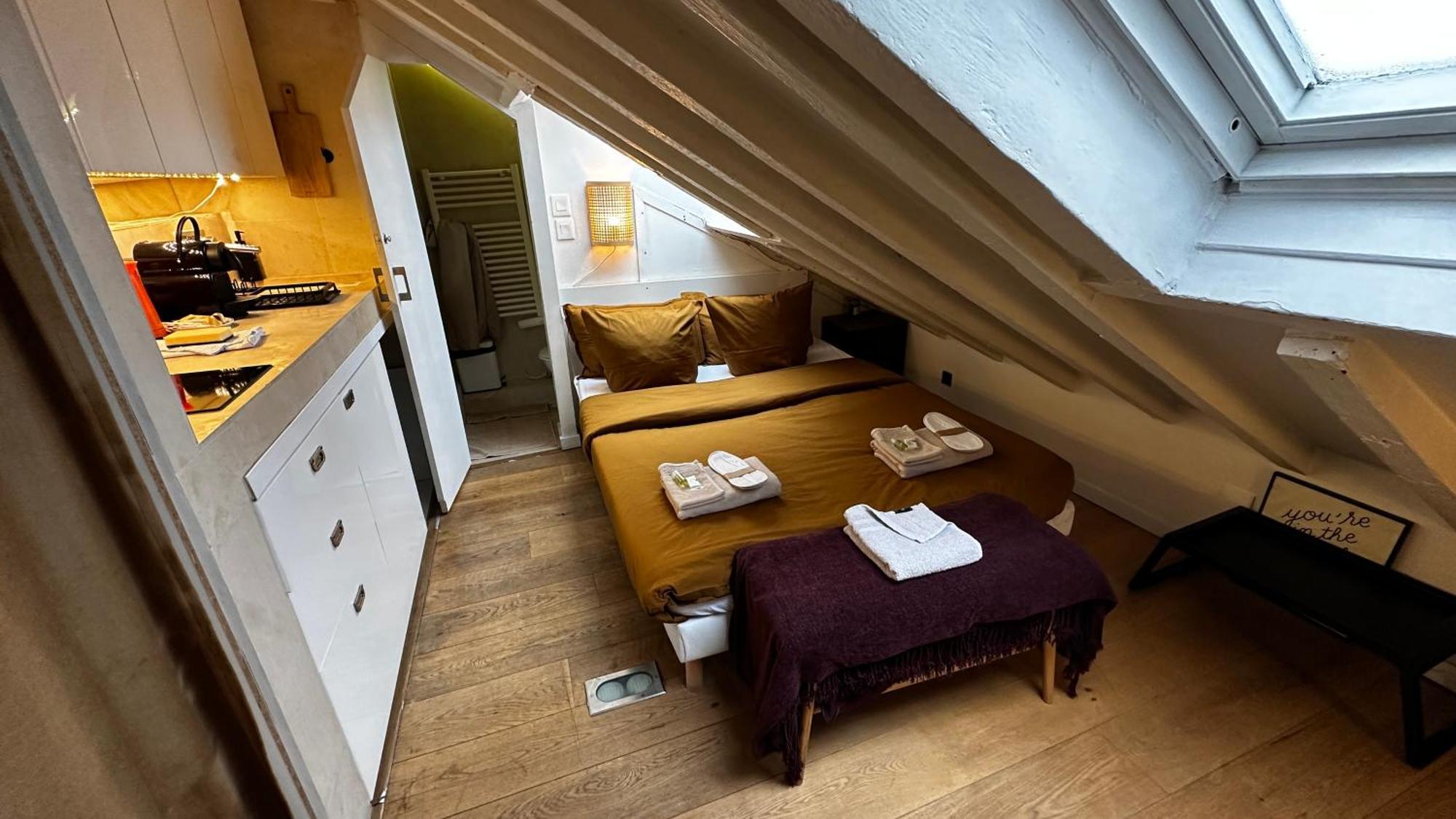 Marais Rooftop Studio - Metro Filles Du Calvaire Apartment *