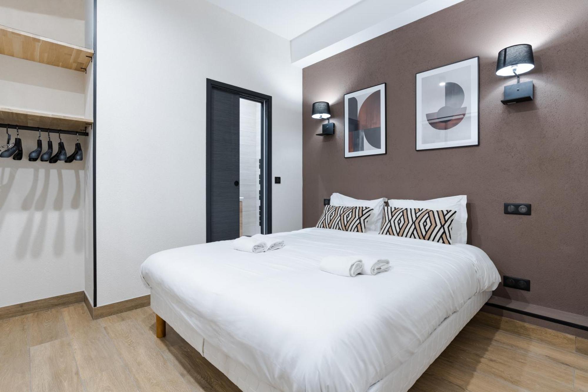 Appartement Hsh Parmentier-couronnes I Design 6p-2br *