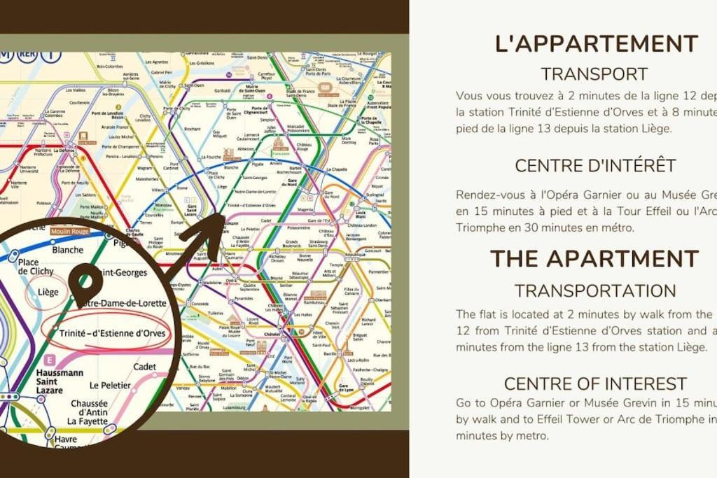 Appartement 02.appart 4pers#1 Bedroom#pigalle#opera#paris 9