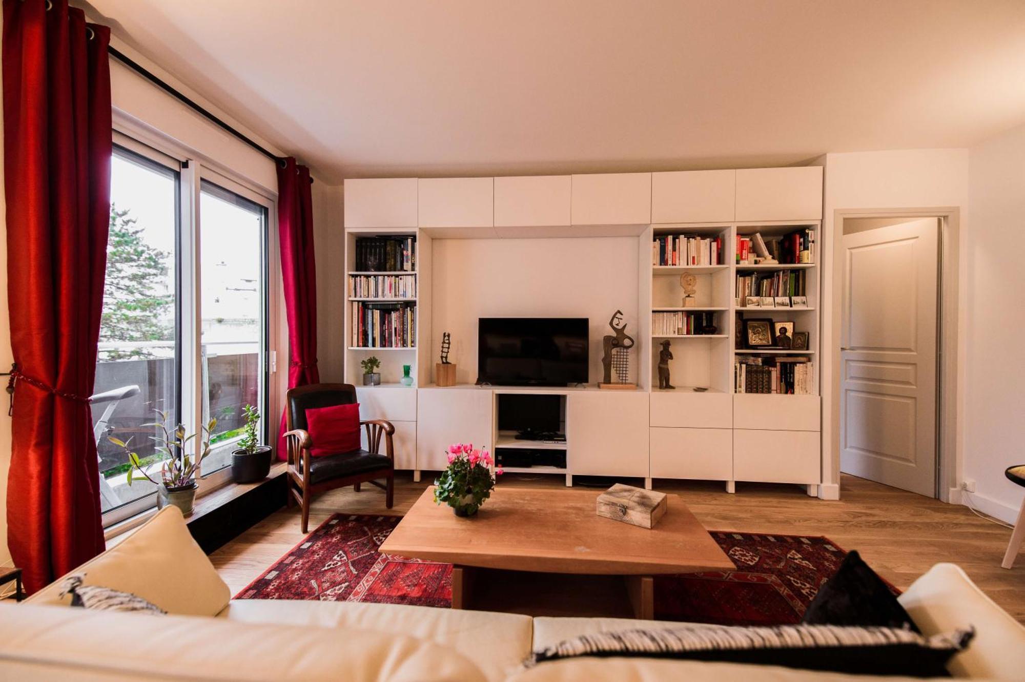 Apartamento Paris-daumesnil - Grand 2 Pieces 4 Etoiles De Charme Sur Jardin - 61m2, Pour 4p - Large 4 Star Charming 1 Bedroom For 4 With Ac