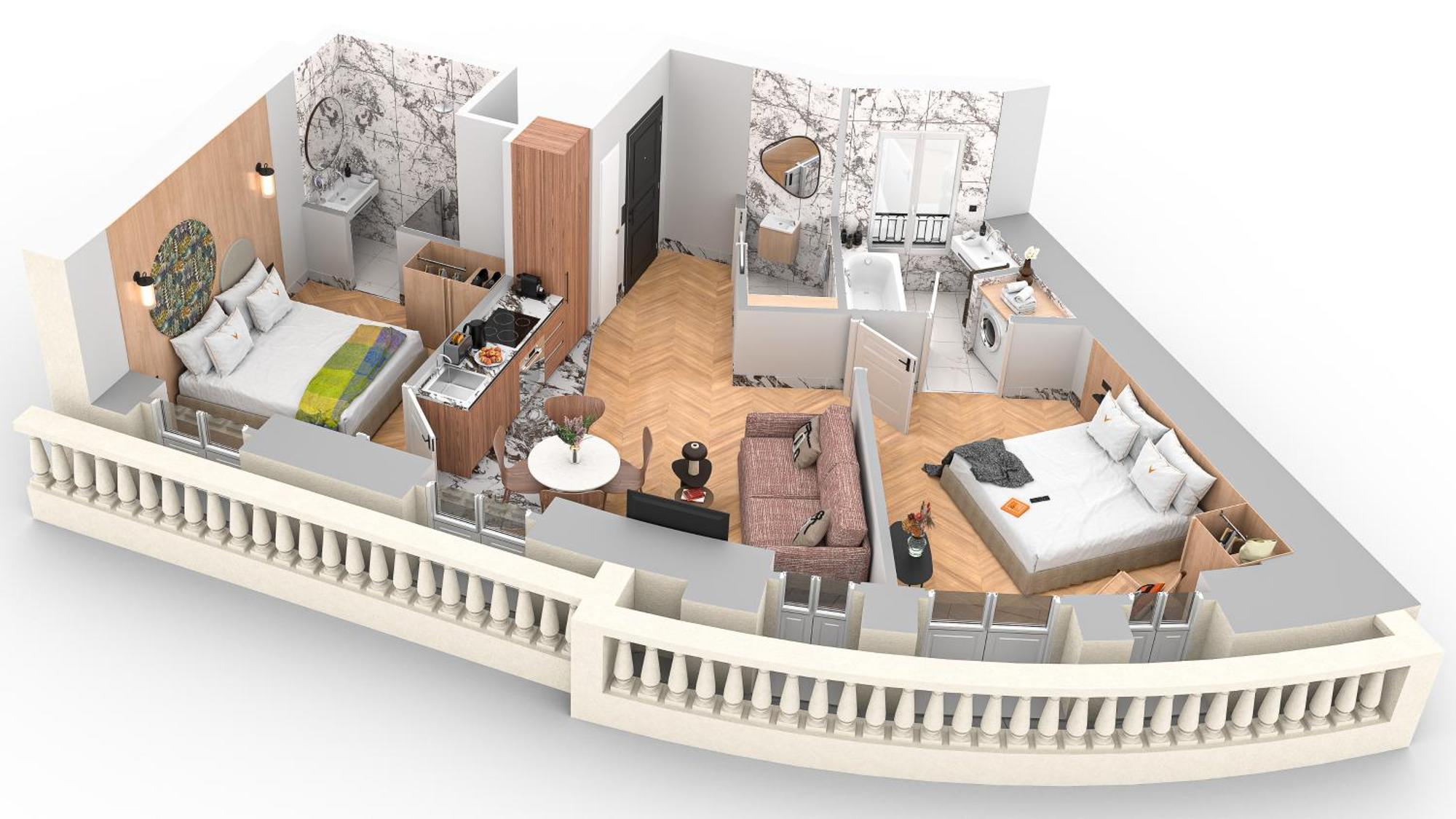 Apartamento Yuna Saint-germain-des-pres - Serviced Paris