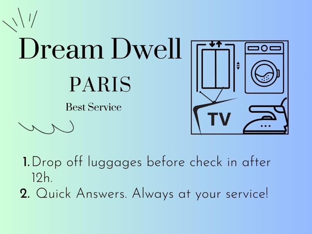Apartamento Dream Dwell Paris-eiffel Tower Mirabeau Bridge Cozy In The 16th District *
