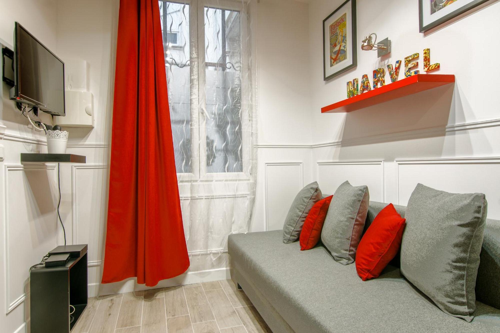 25 - Fun Duplex In Montorgueil Apartamento *