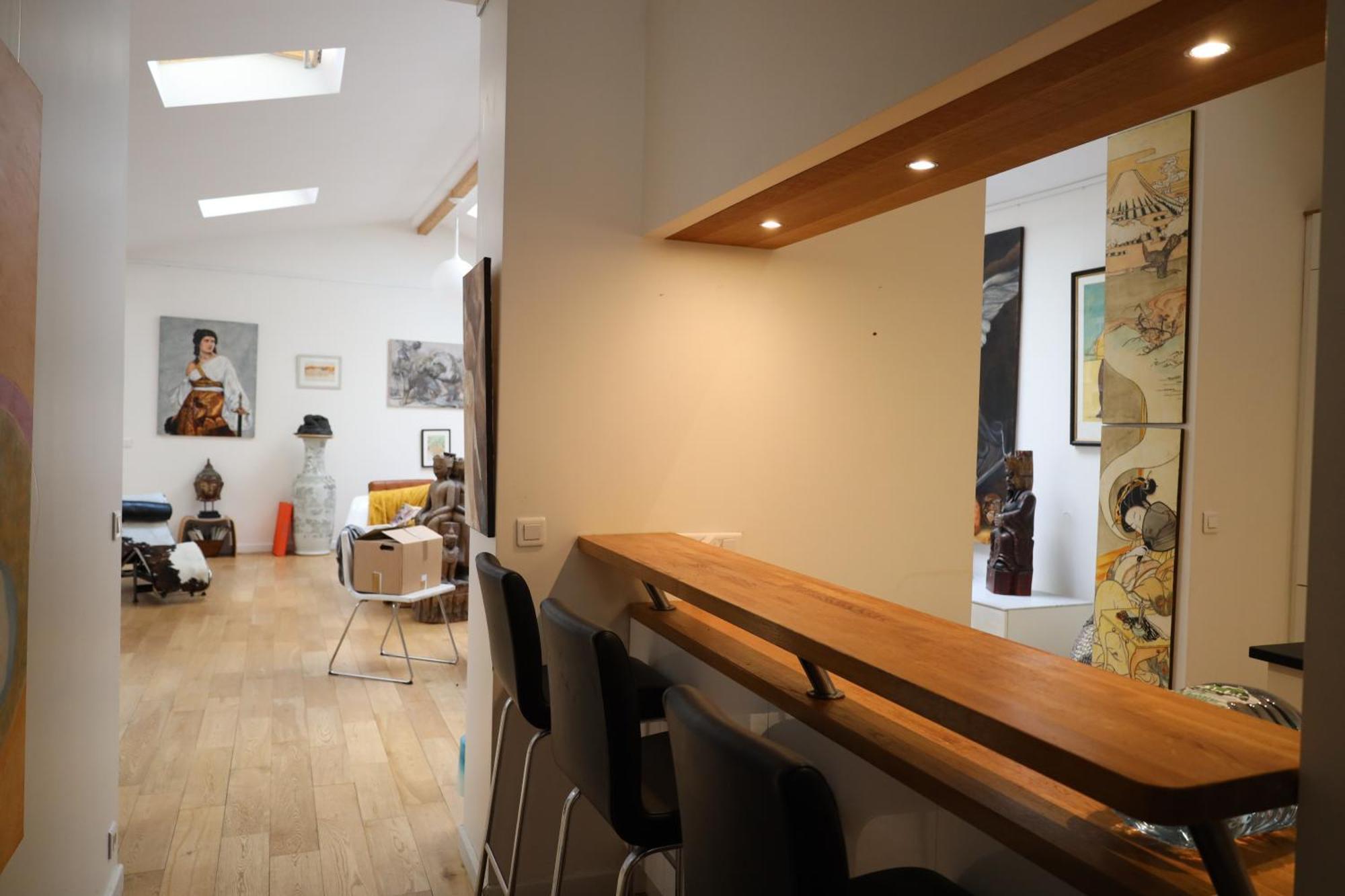Apartment Loft, Atelier Artiste Montmartre Paris
