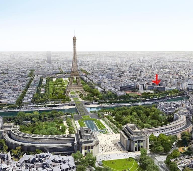 Appartement 2 Pieces De Charme Bir-hakeim Tour Eiffel 2'