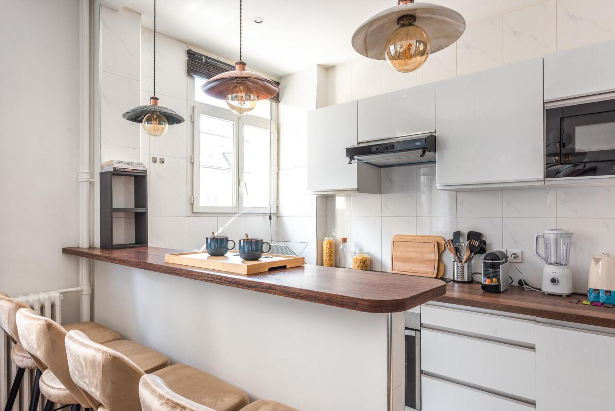 Modern & Cosy Flat - 4 Guests Near Eiffel Tower