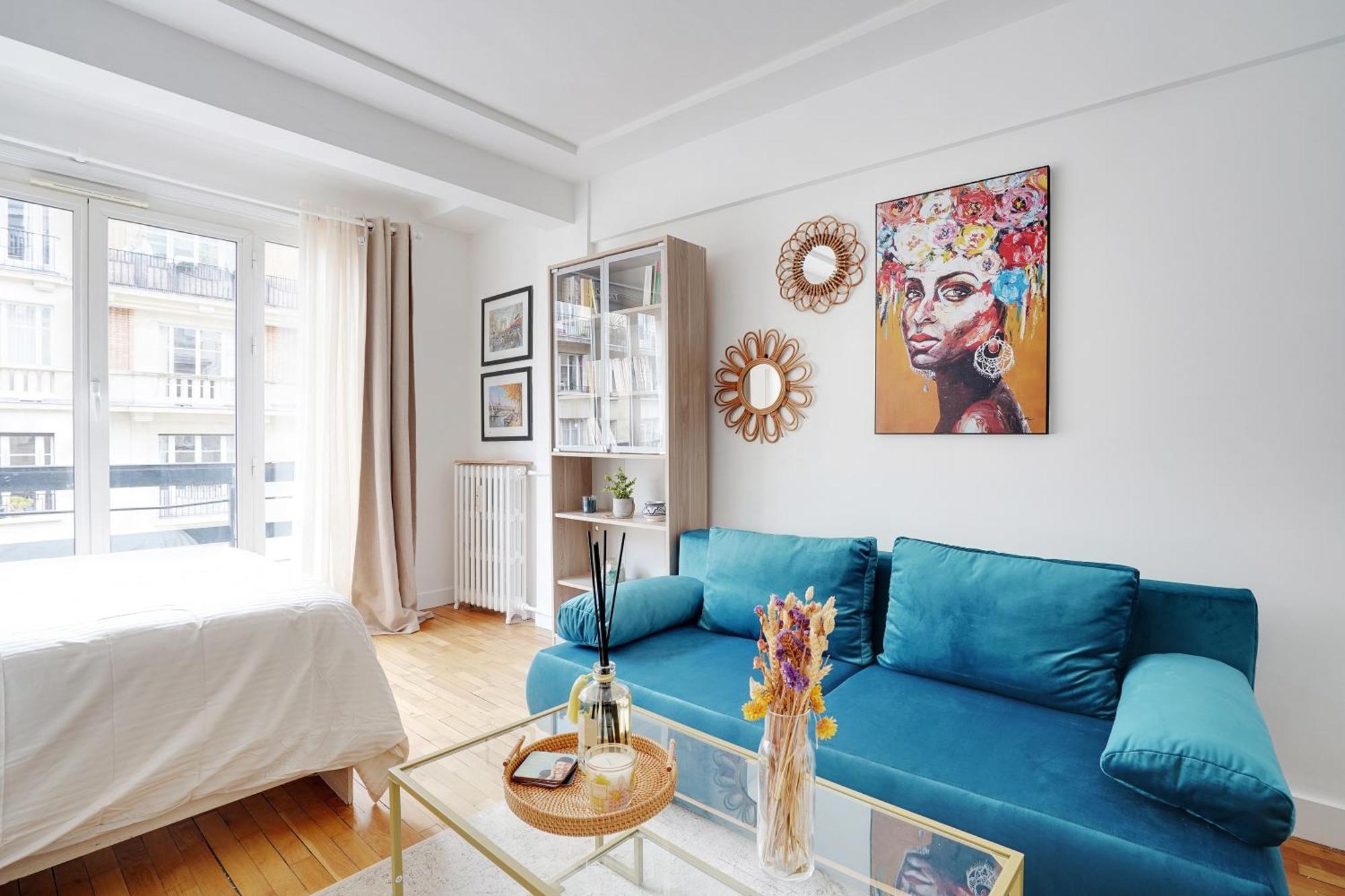 Apartment Parisian Charm Porte Maillot *