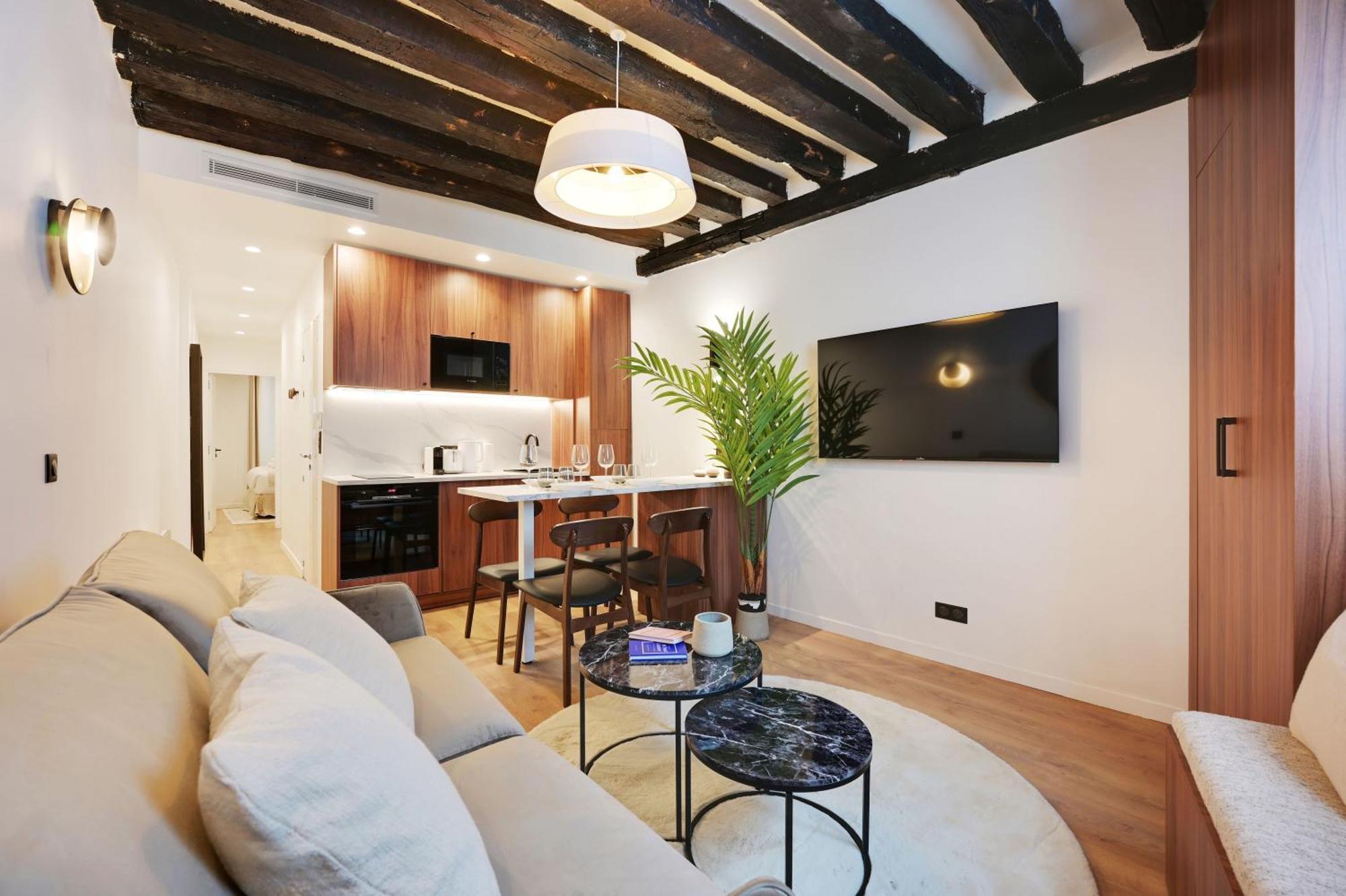 Chic - 1br-4p -ac- Marais-vosges Paris