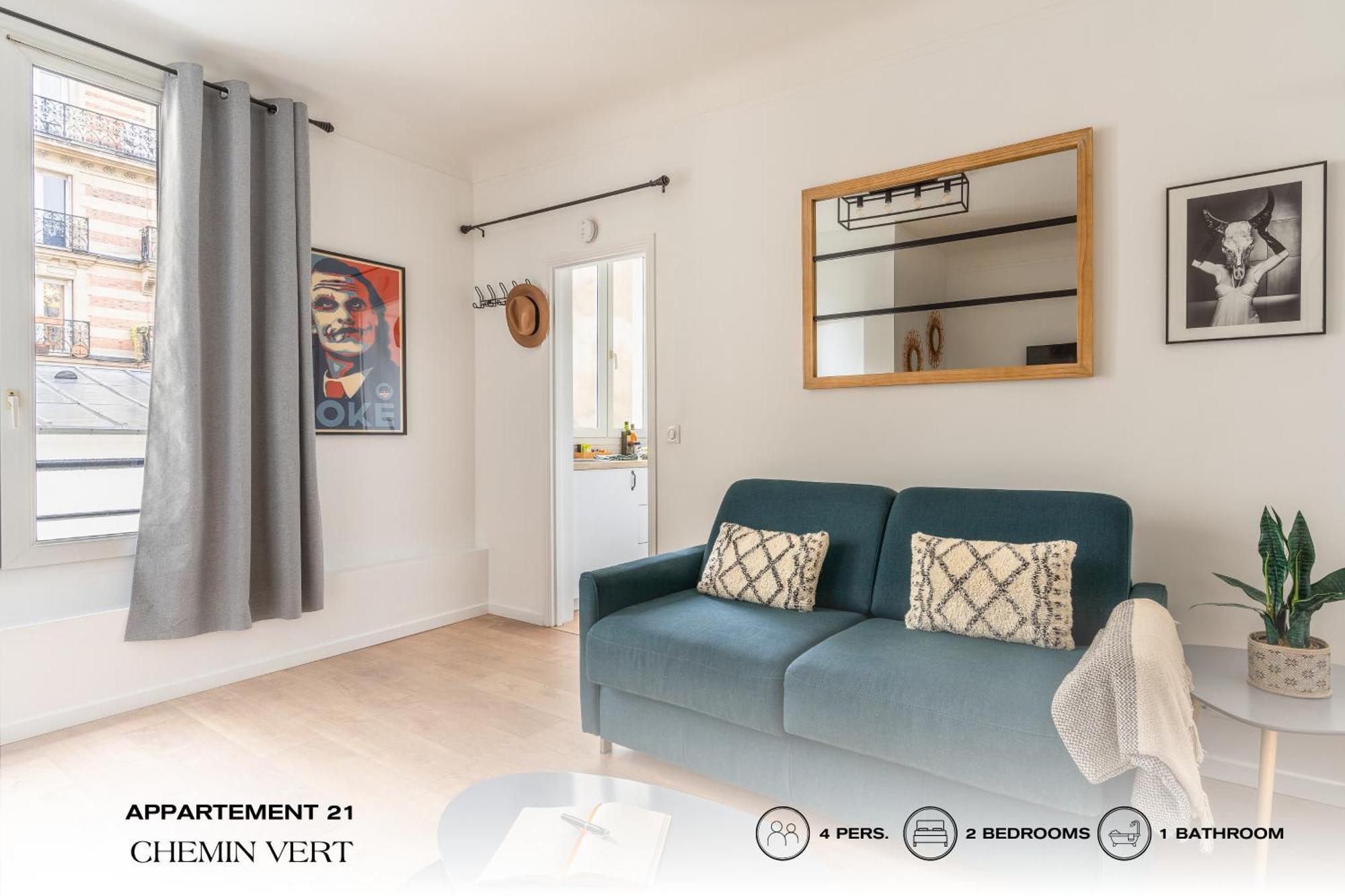 Beauquartier - Chemin Apartamento Paris