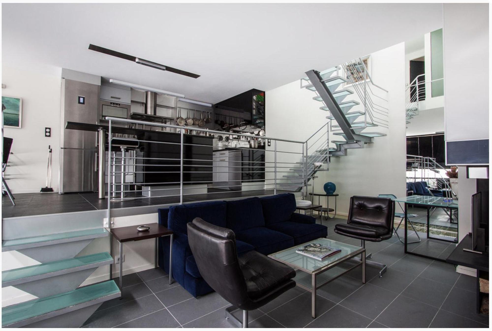 Maison D'architecte De 6 Niveaux A Paris