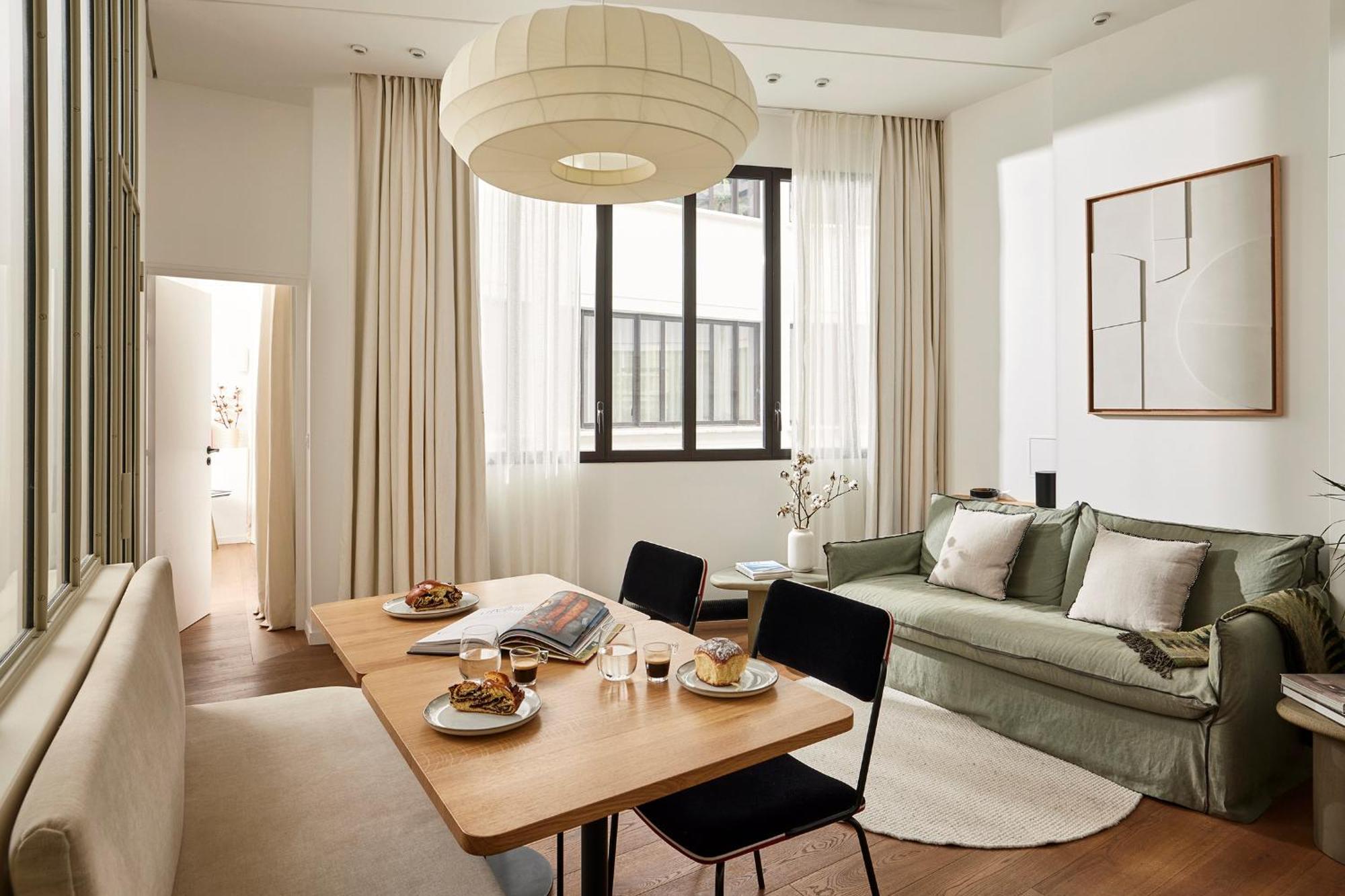 Apartment Art Deco Loft - 2br And 2ba Near Canal Saint Martin