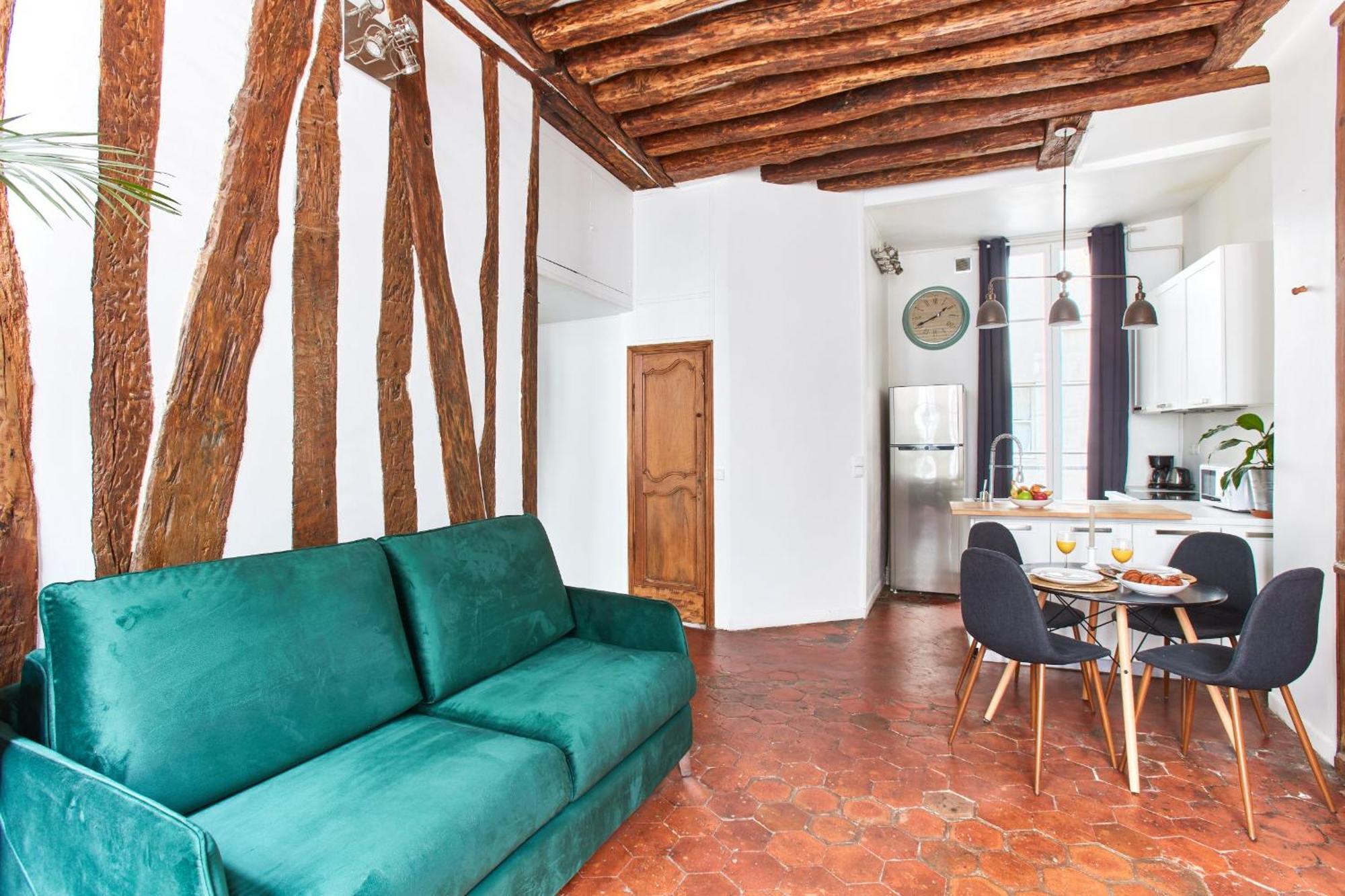 Apartment Heart Of & Montorgueil - 1br - Cityapartmentstay Paris