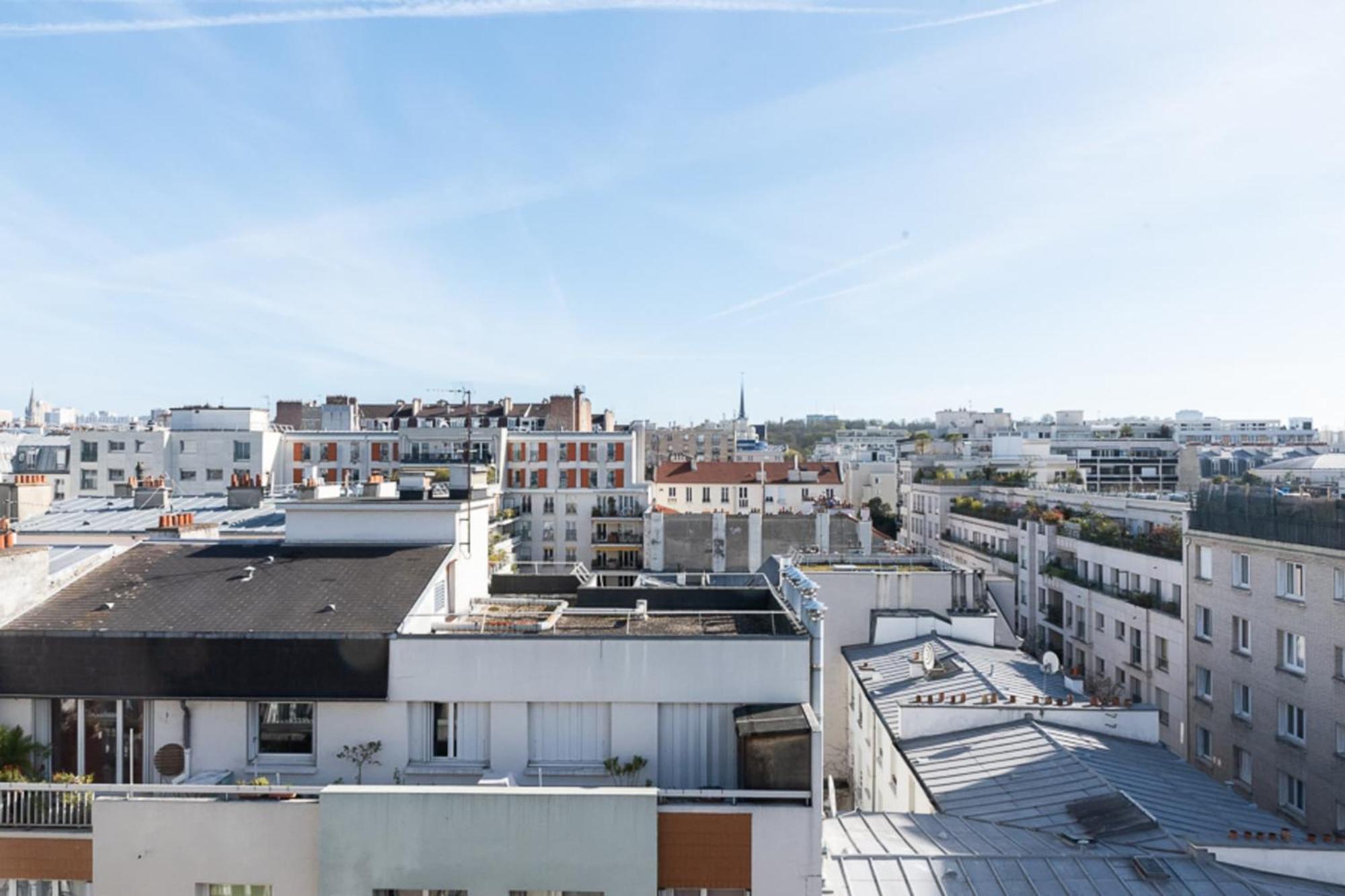 Bright Studio With Terrace Apartment Paris