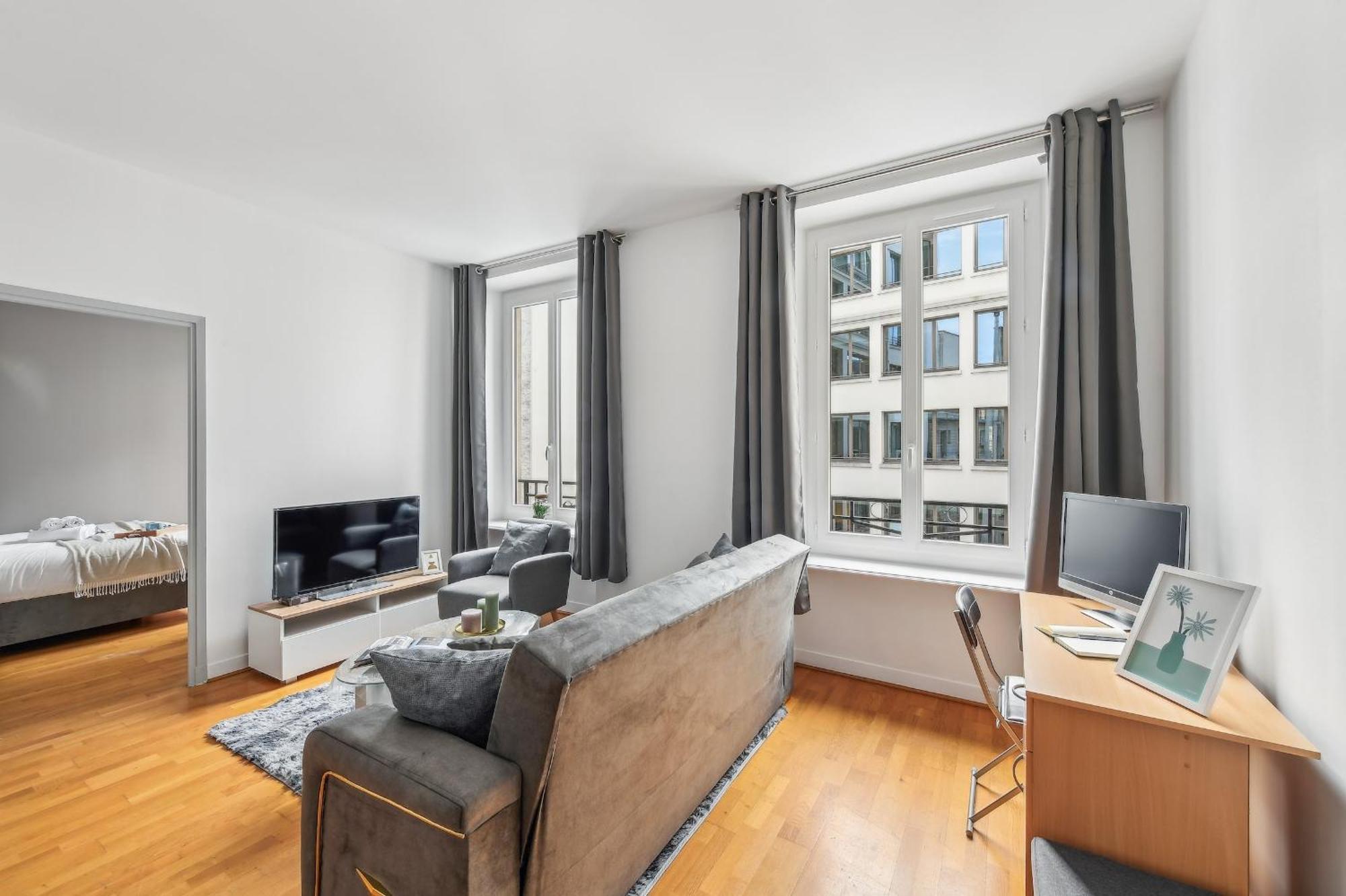 Apartamento Galeries Lafayette Haussmann - 1br - Cityapartmentstay Paris