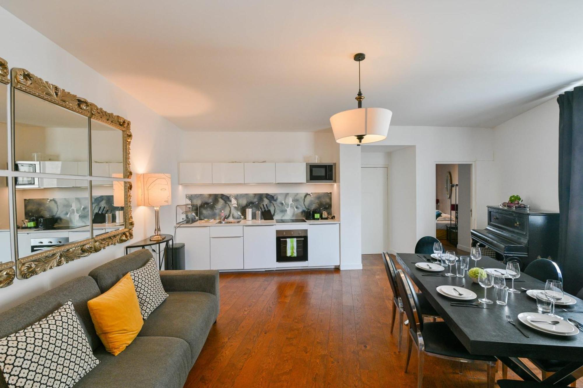 Huge And Bright 4bd For 10 Guests Sacre-coeur *