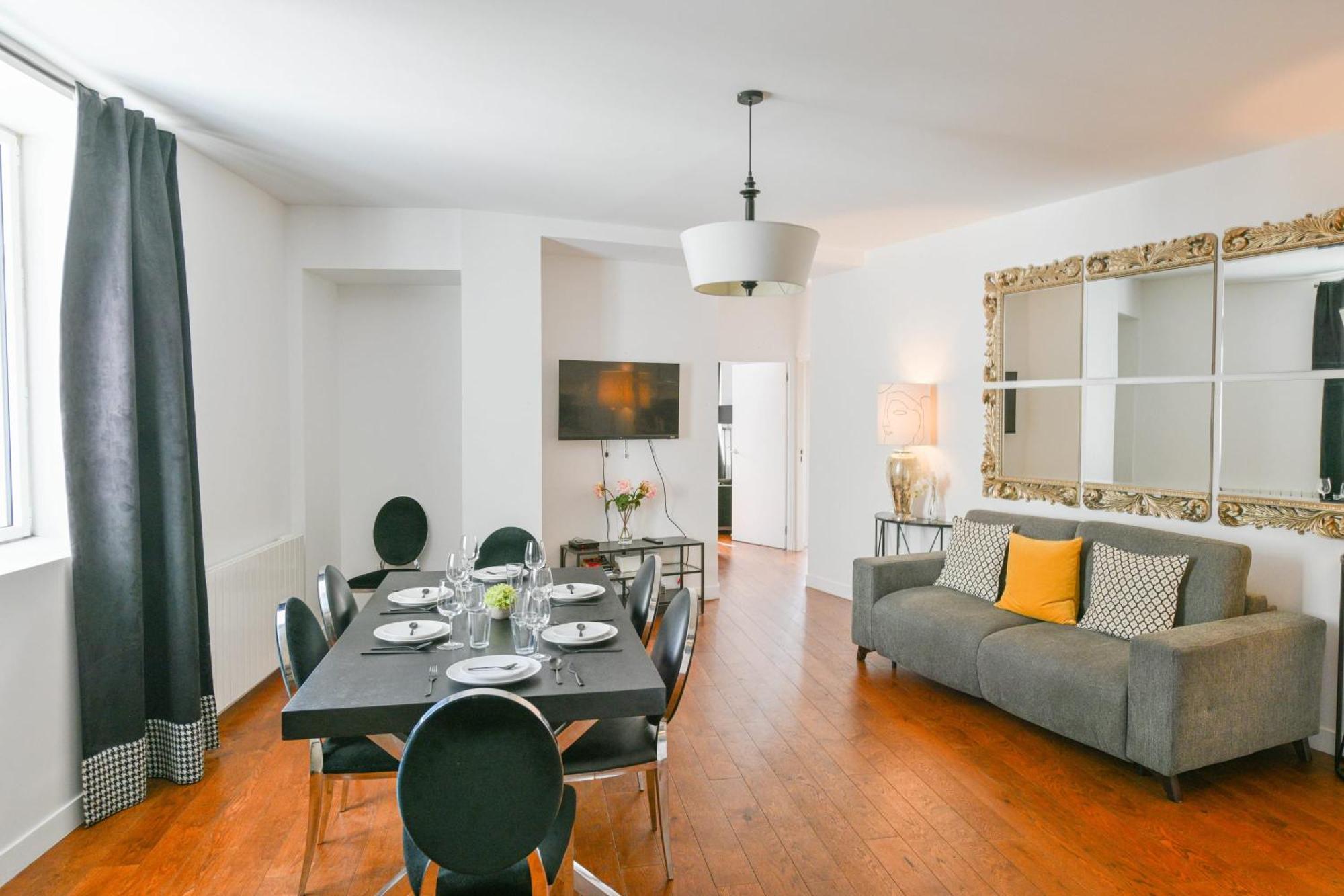 Huge And Bright 4bd For 10 Guests Sacre-coeur Apartment