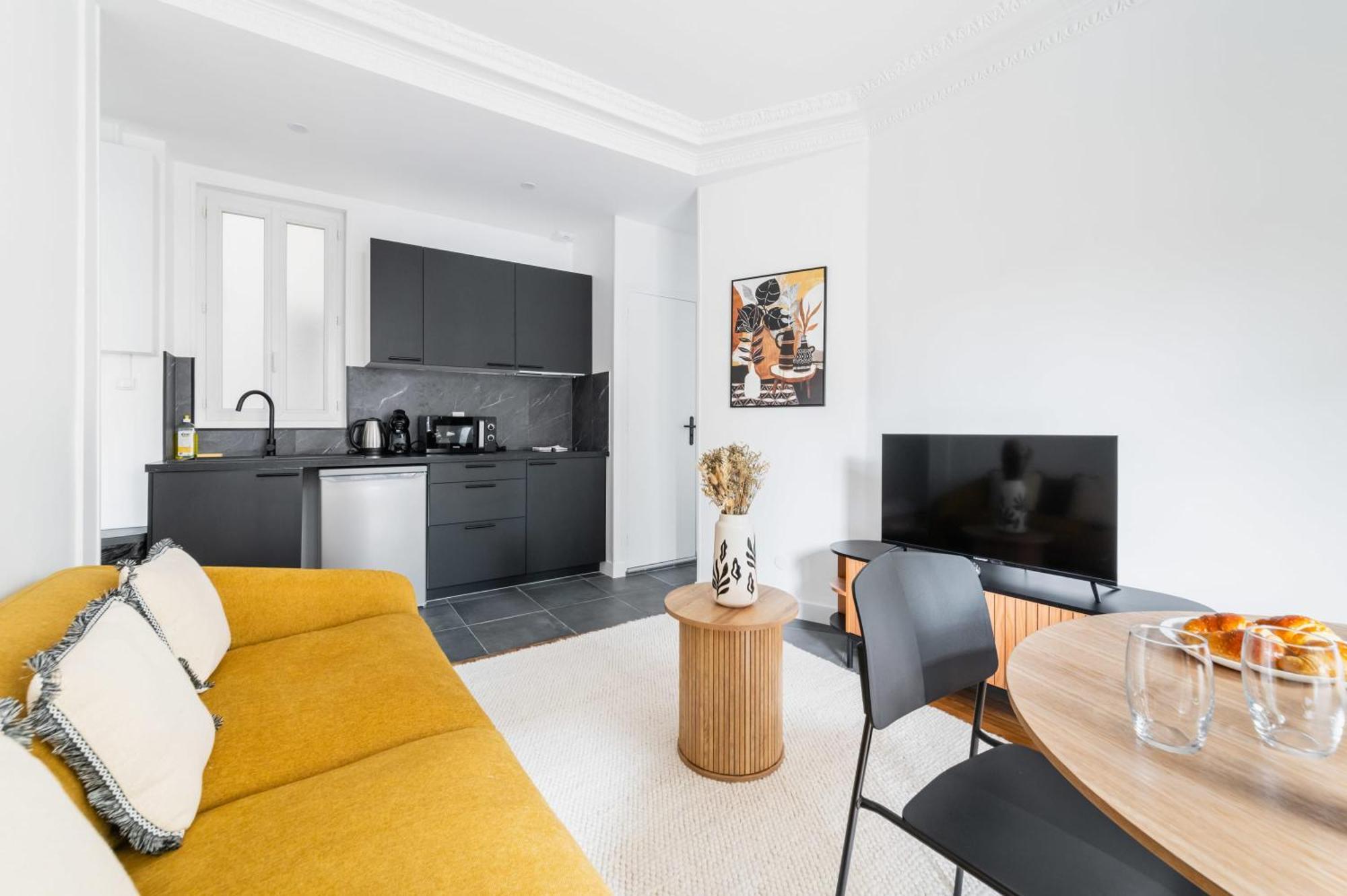 Apartment 2 Pieces Refait Neuf Centre - 19 - 4p - Flat-guest Paris