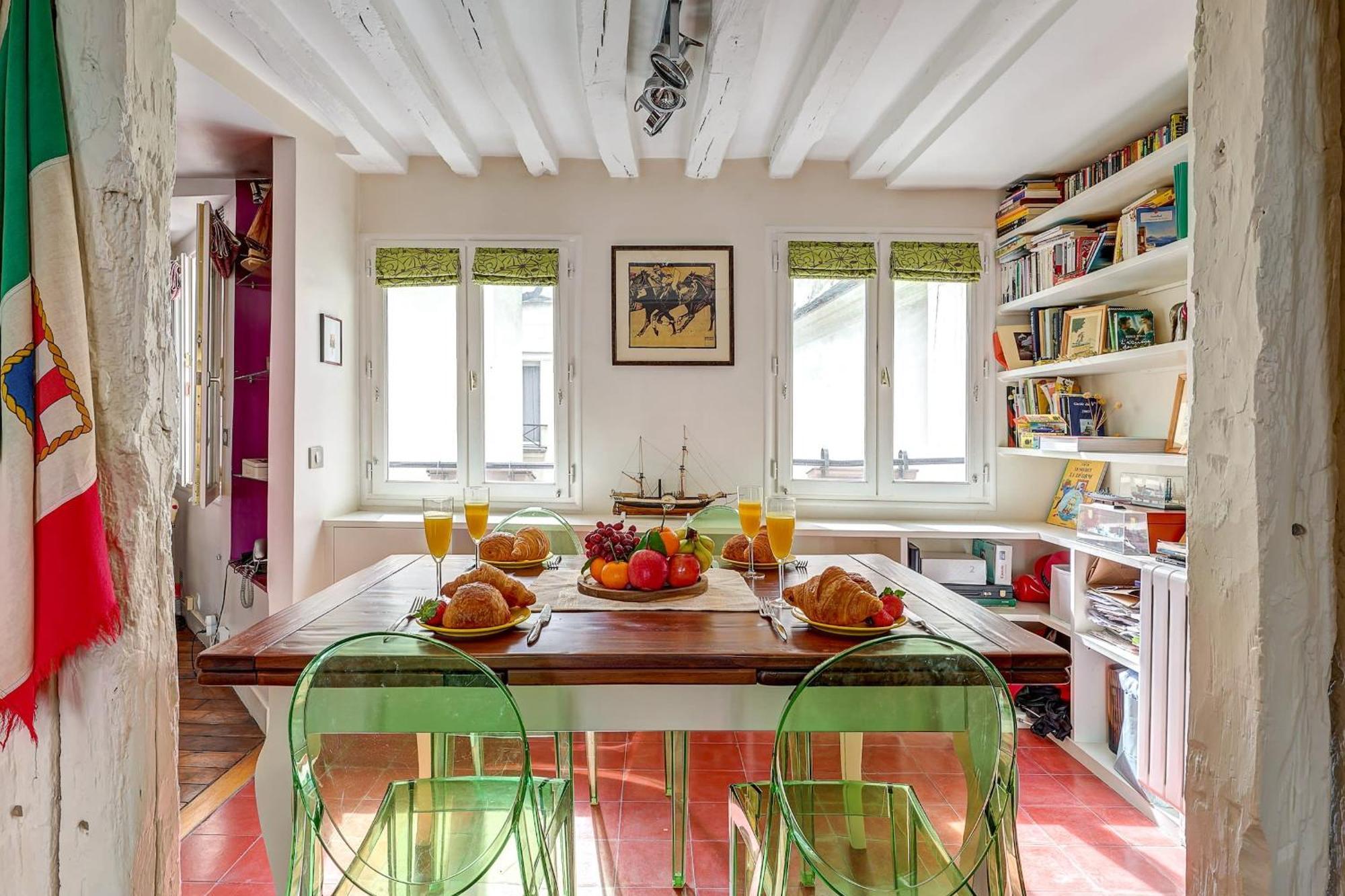Pompidou & Louvre - 1br - Cityapartmentstay Apartment
