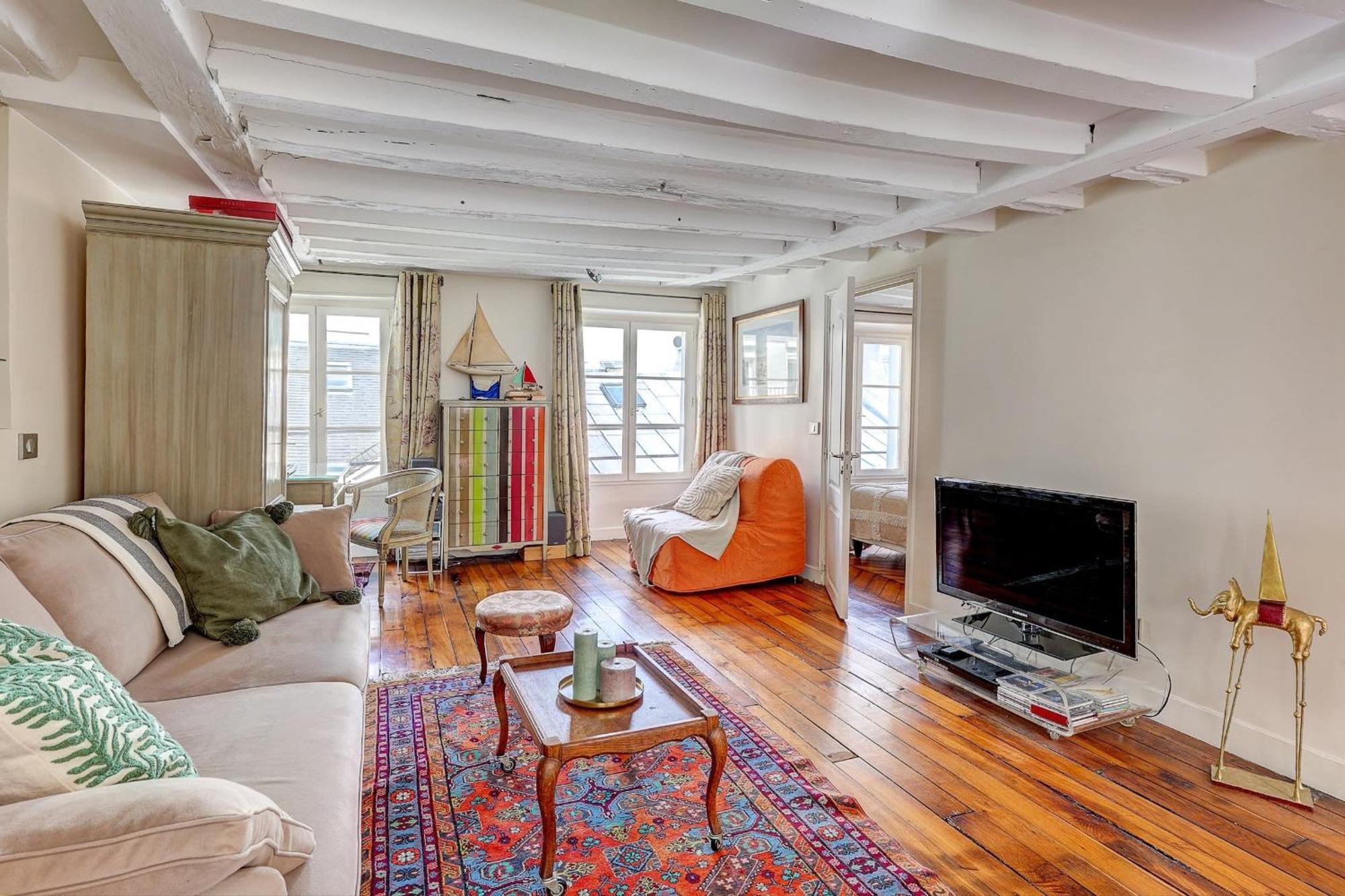Pompidou & Louvre - 1br - Cityapartmentstay Apartment