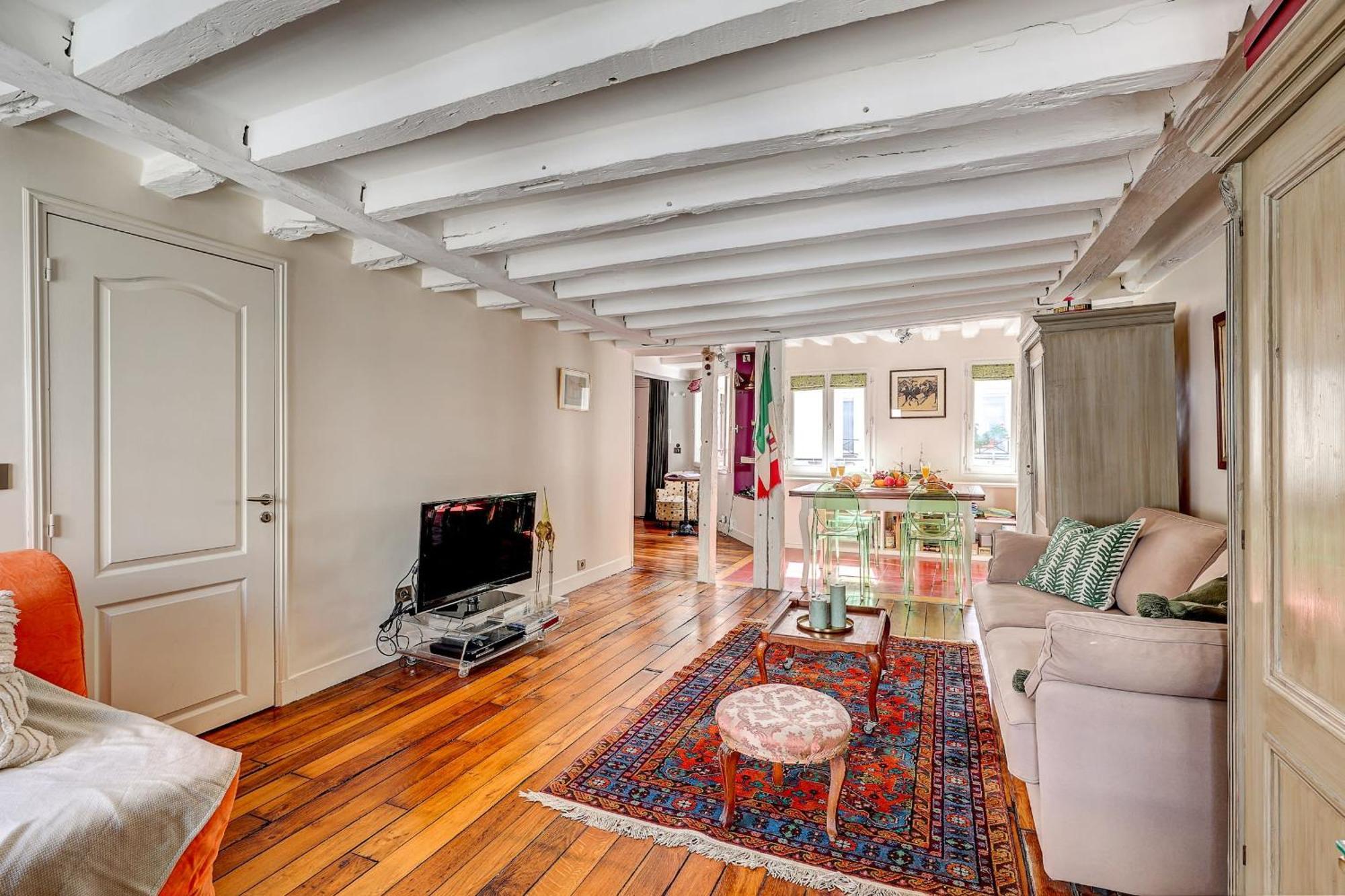 Pompidou & Louvre - 1br - Cityapartmentstay * Paris