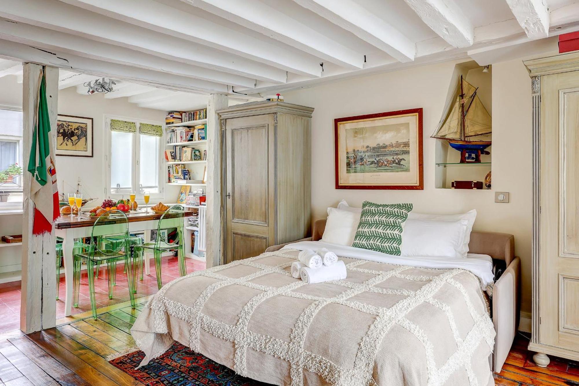 Pompidou & Louvre - 1br - Cityapartmentstay Apartment