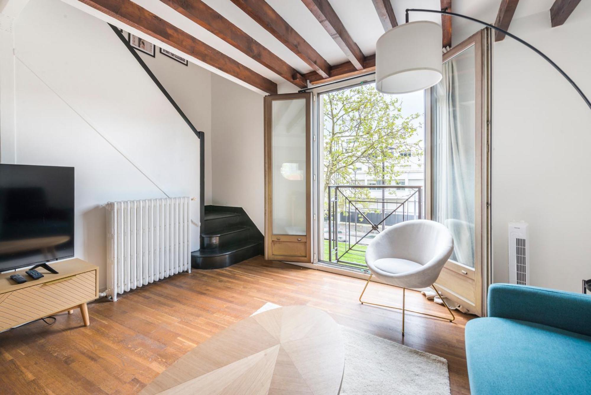 New Duplex 6pers#paris Expo#porte De Versailles Appartement *