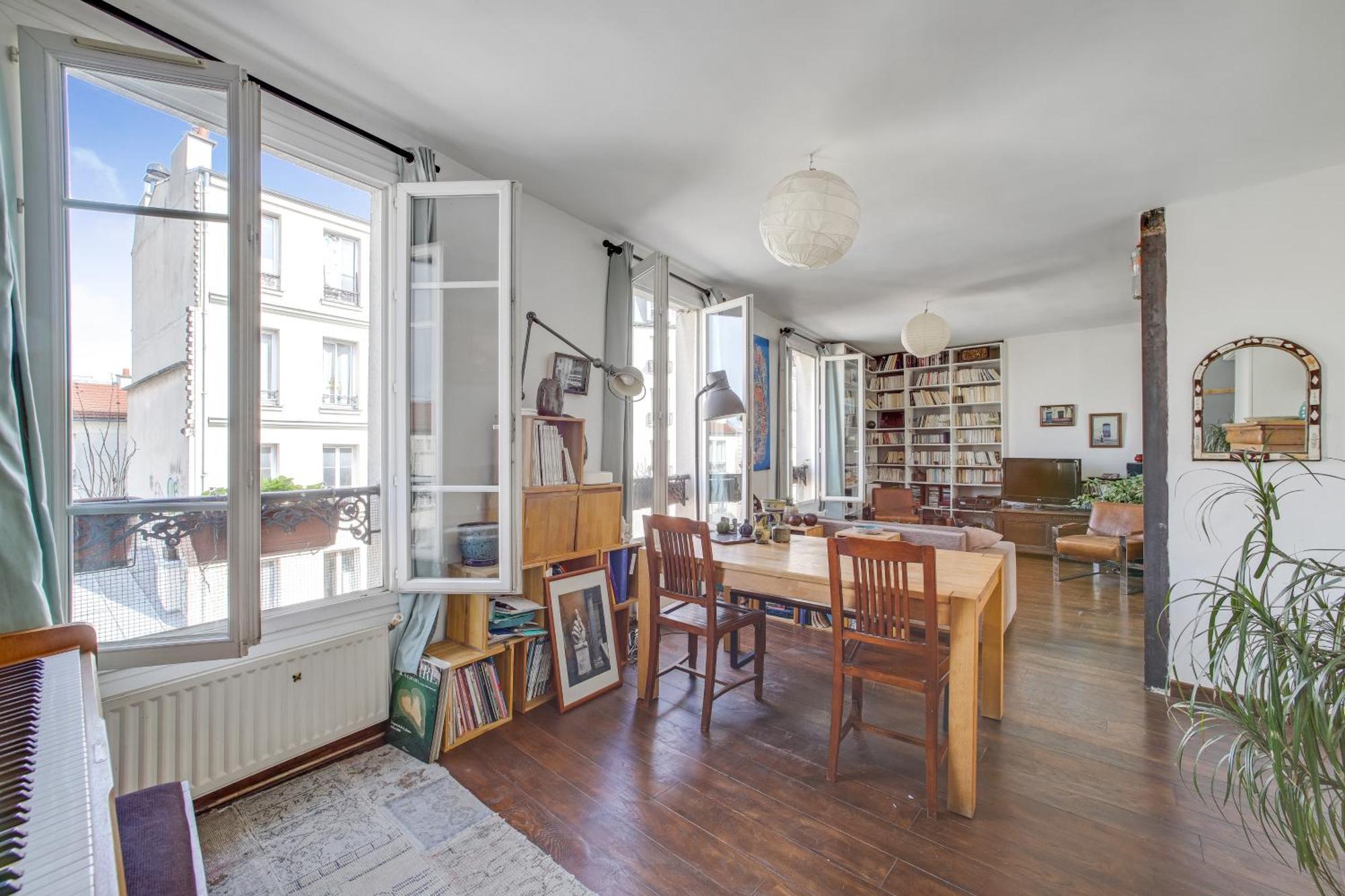 Superbe Duplex Avec Jardin Partage A Menilmontant * Paris