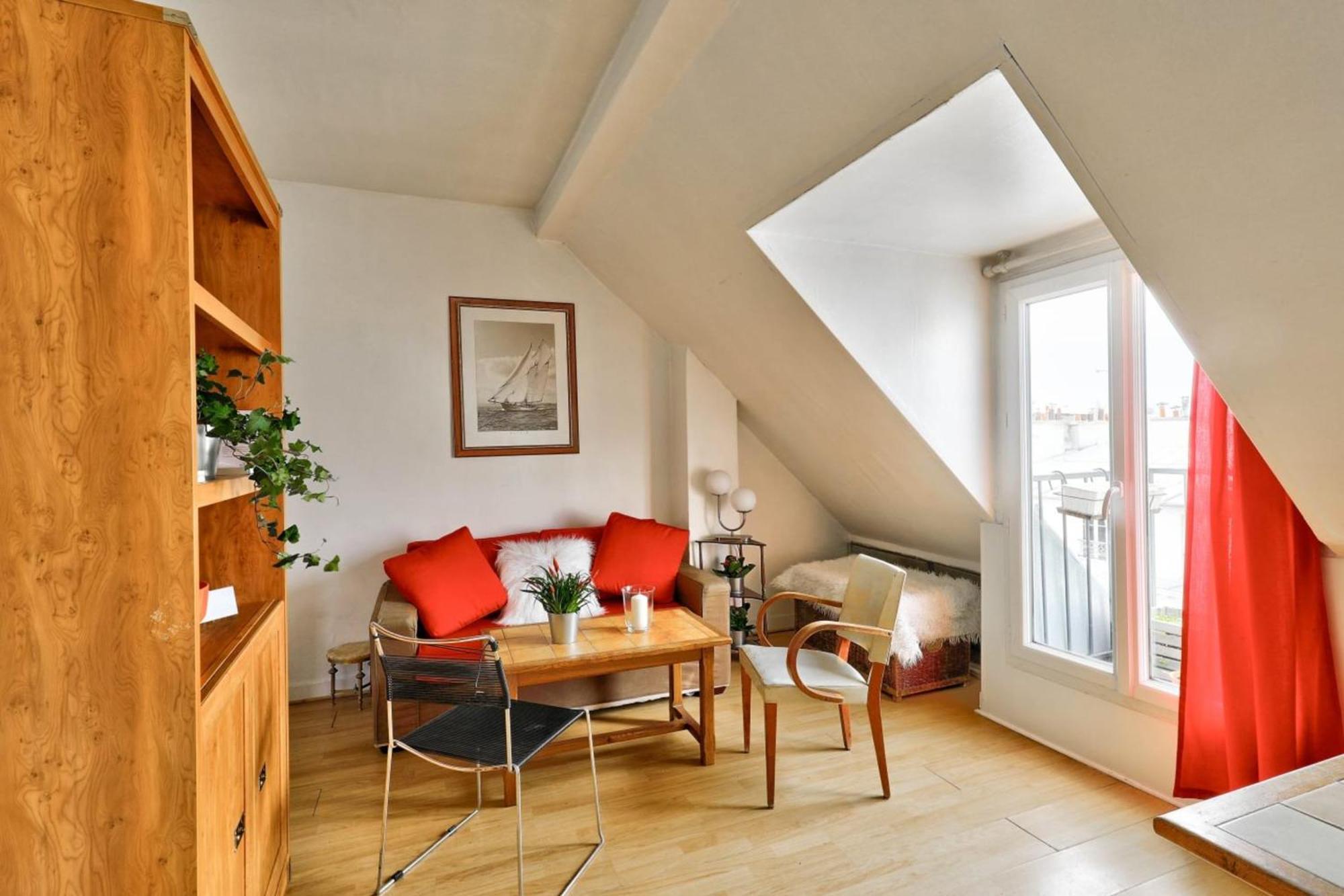 Cosy Under The Roofs Of Paris