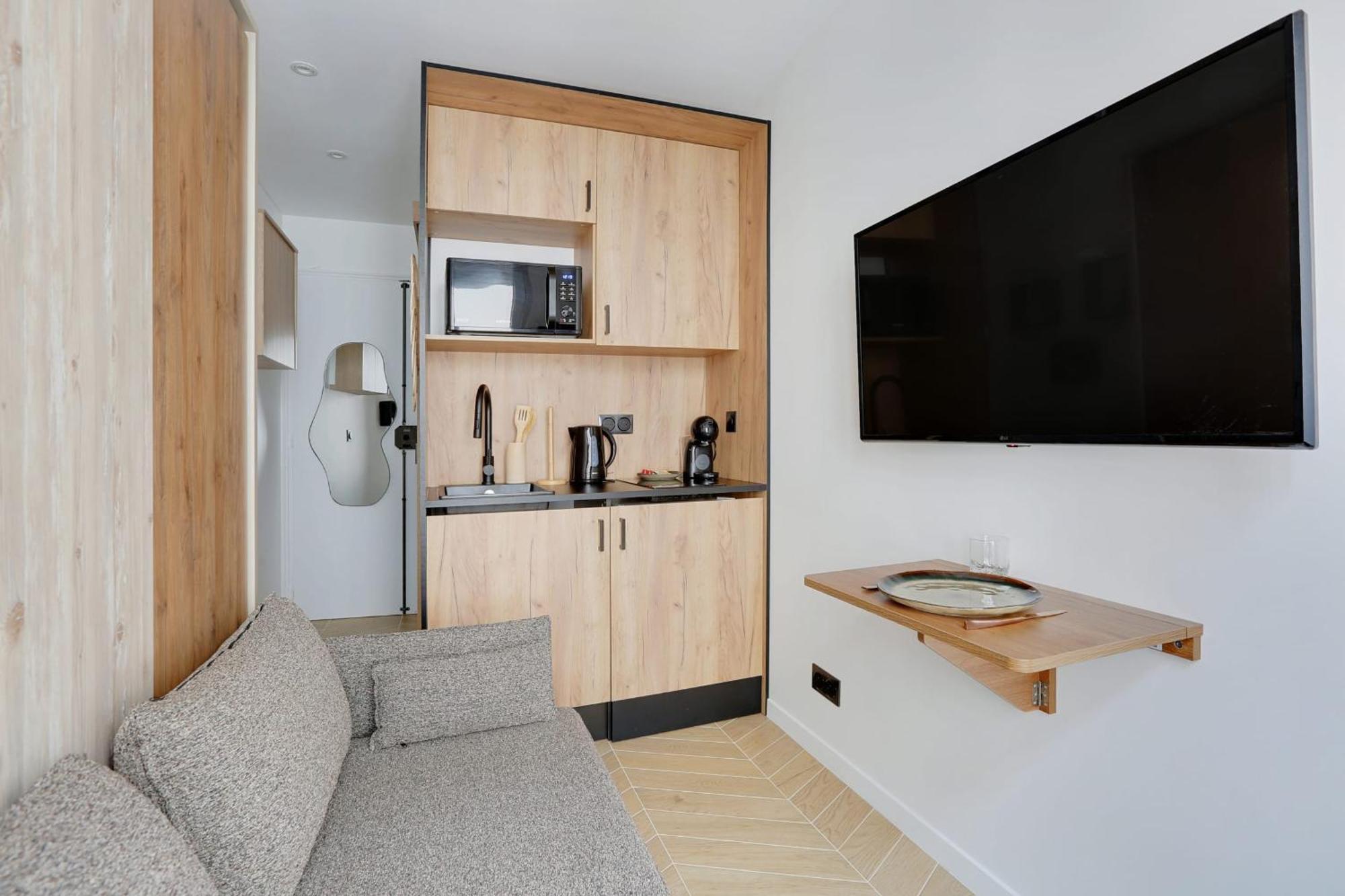 Villiers - Parc Monceau Charming For 2 People Apartment