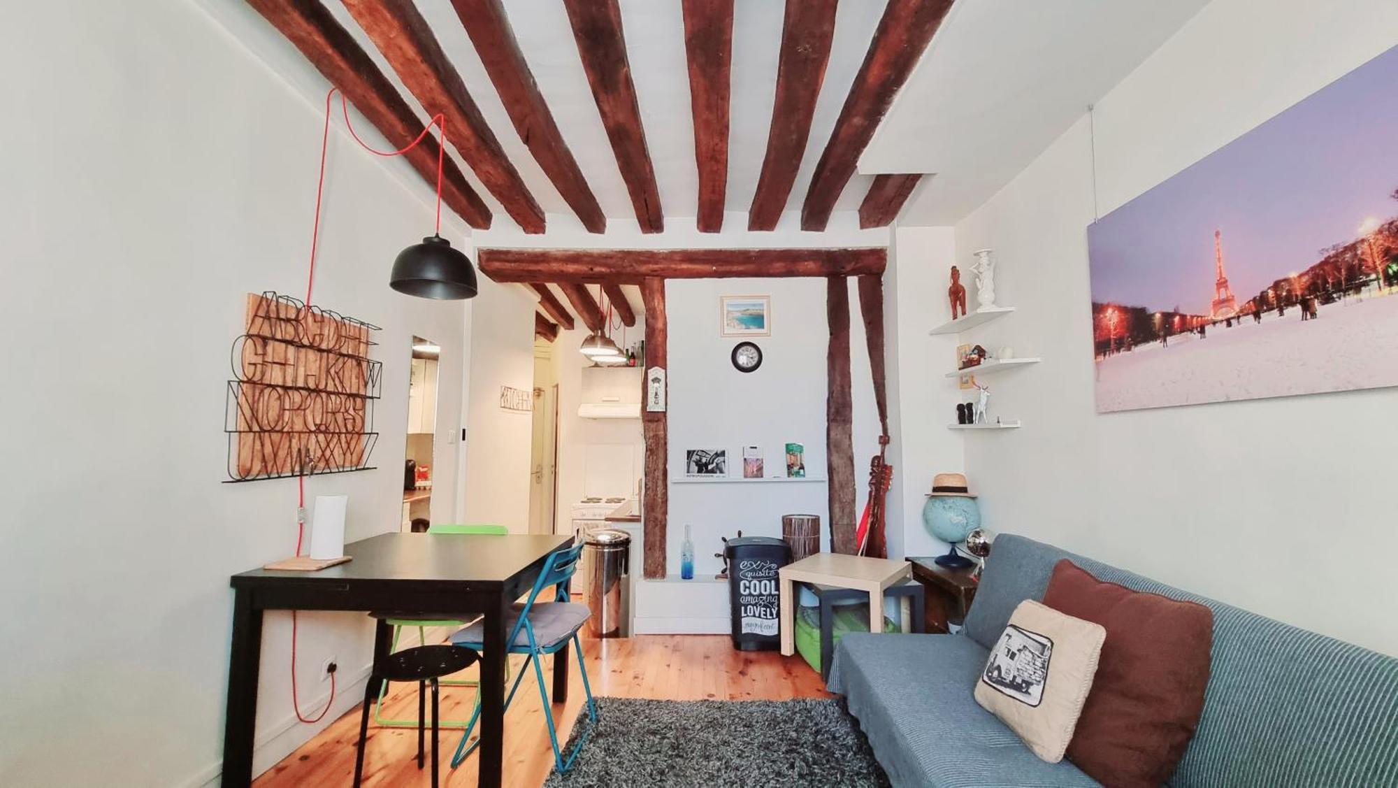 Cozy Le Marais With 1 Separate Bed Apartment *