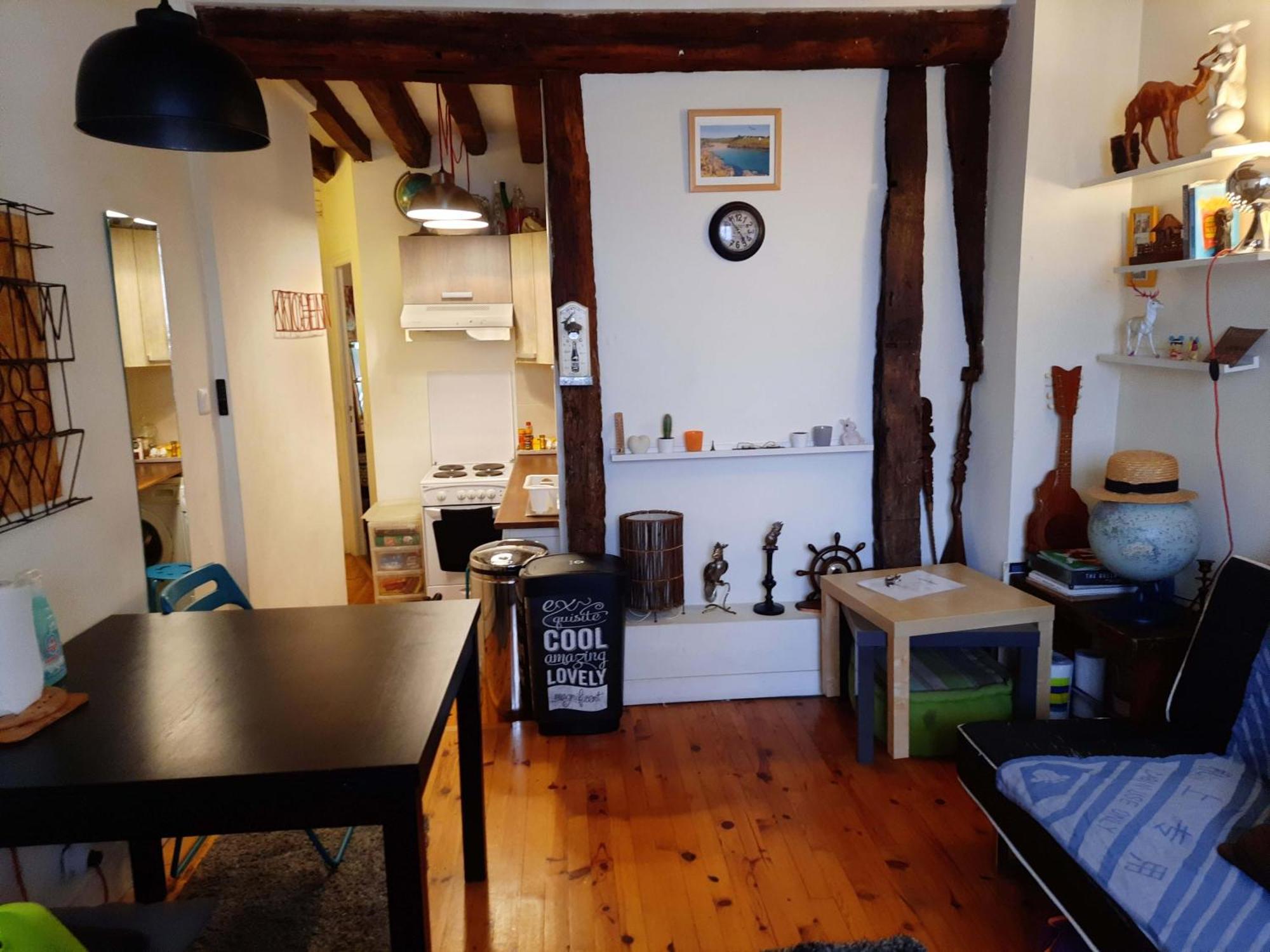 Cozy Le Marais With 1 Separate Bed * Paris