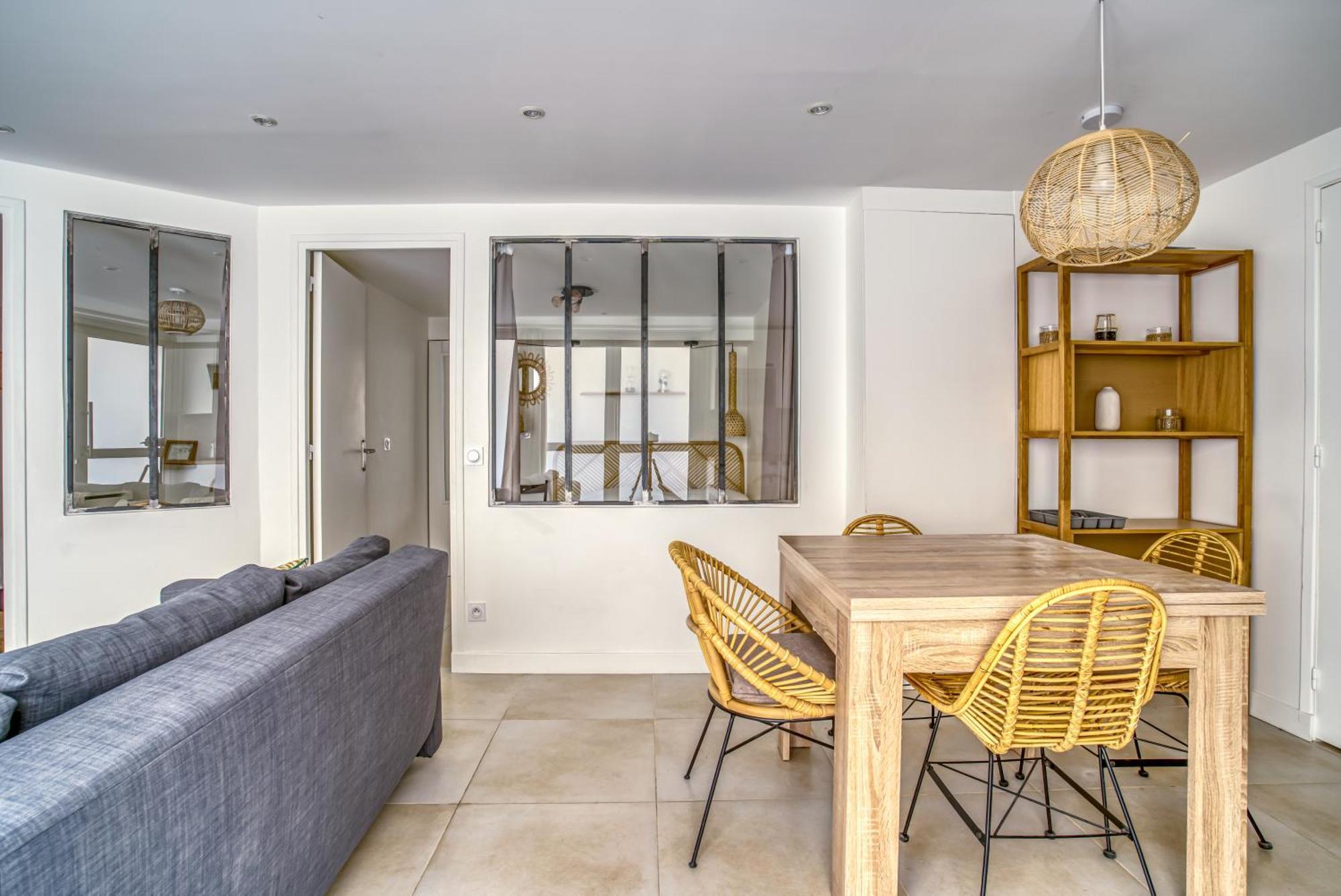 Apartment Nenuphar 3 Pieces En Rdc 15eme / Felix Faure