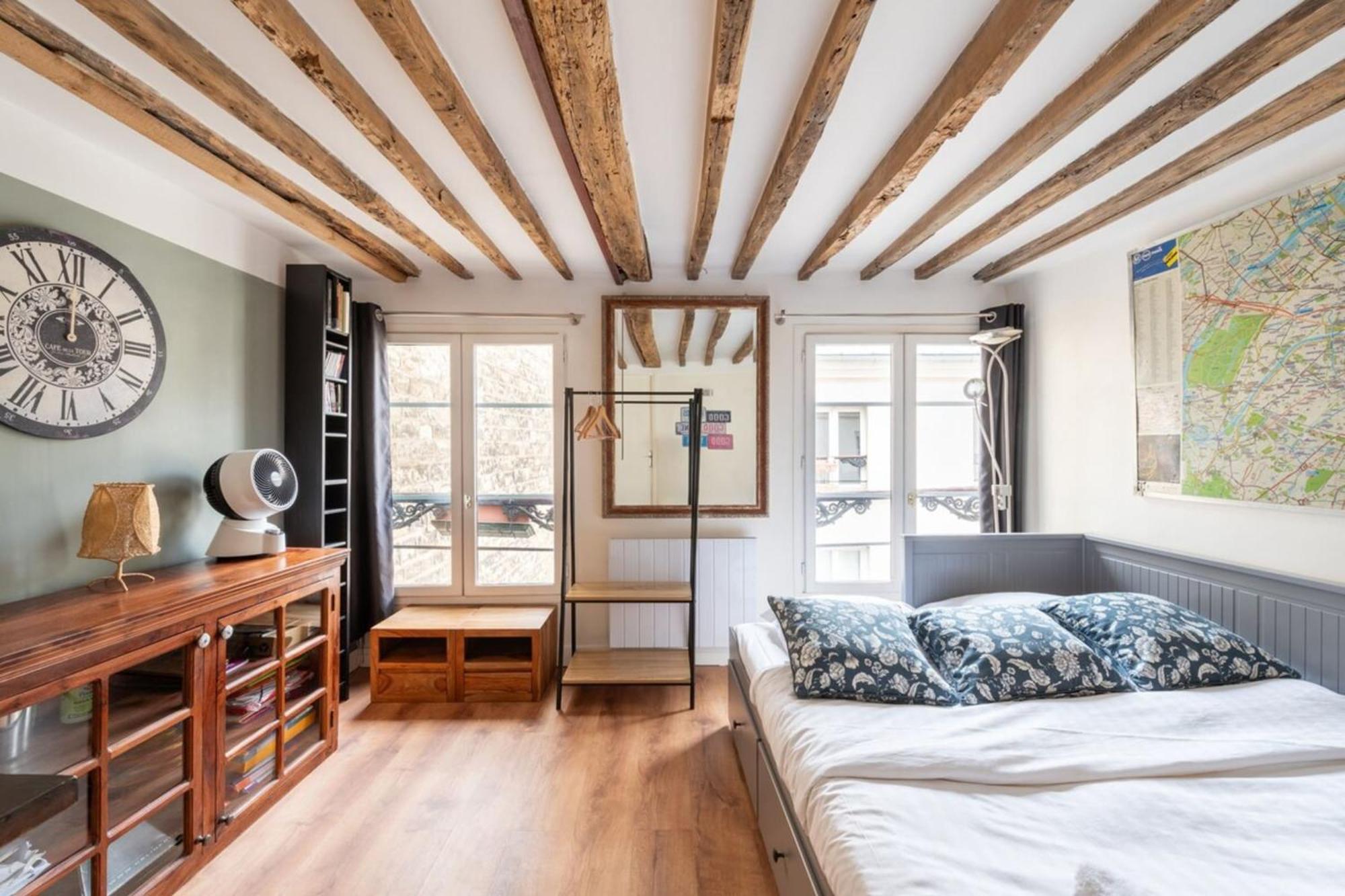 Apartamento Central Parisian-style Studio Apart - Sentier Paris