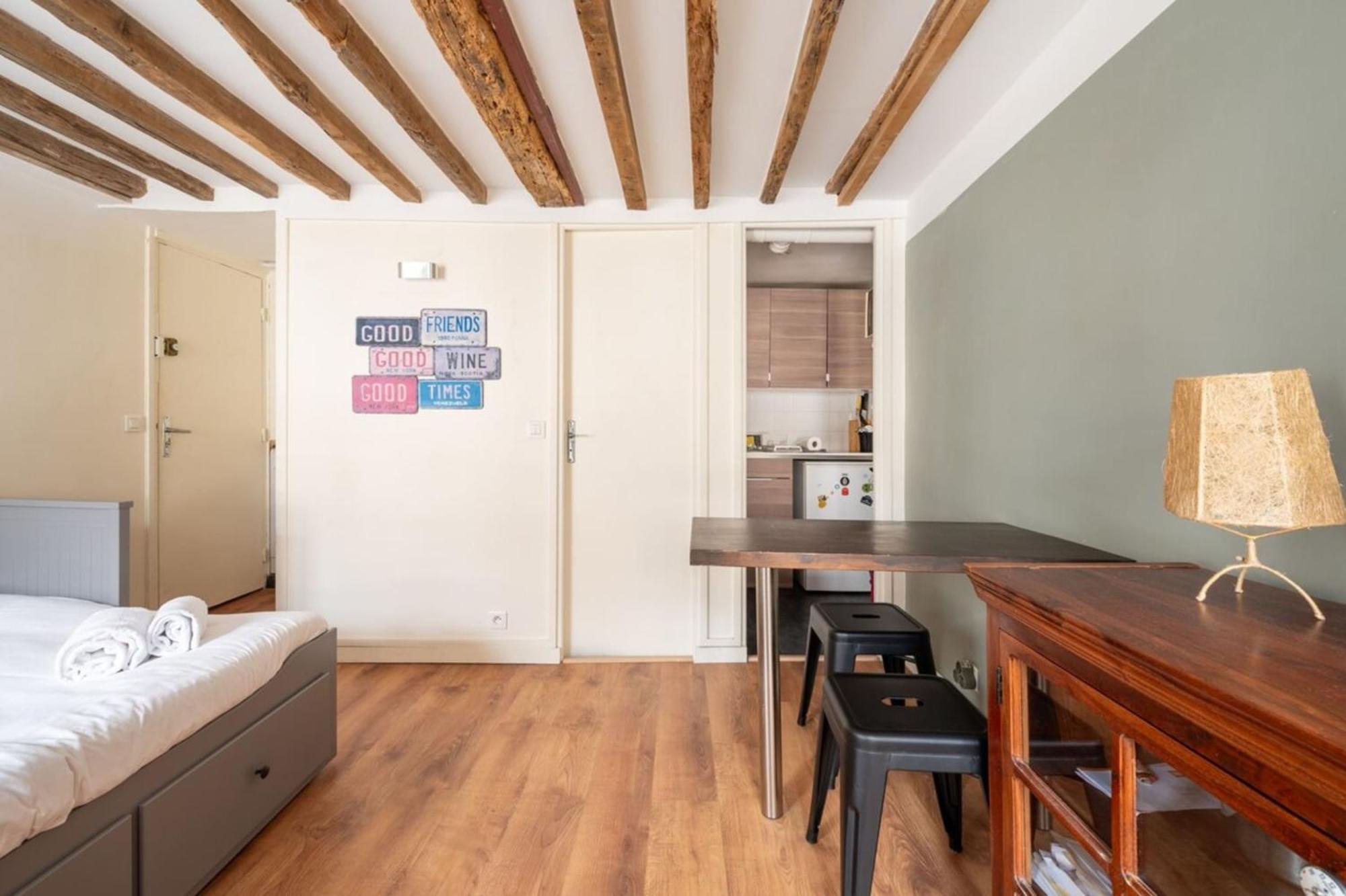 Apartamento Central Parisian-style Studio Apart - Sentier Paris