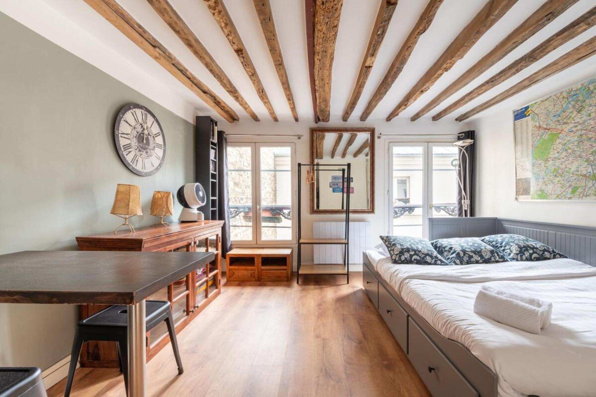 Apartment Central Parisian-style Studio Apart - Sentier *