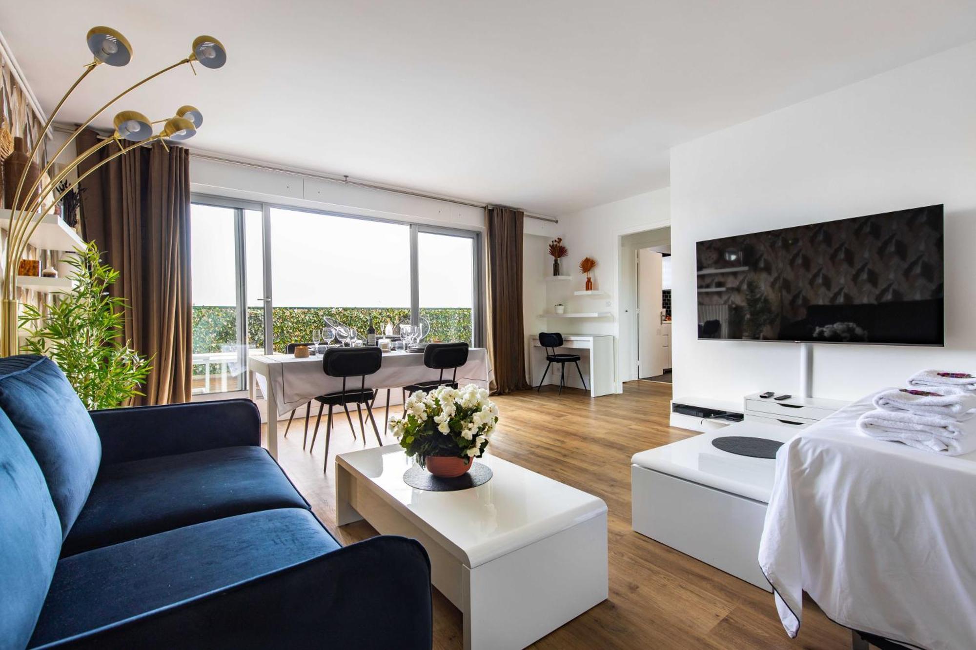 Charming Duplex - 1br-4p - Eiffel Tower View Paris