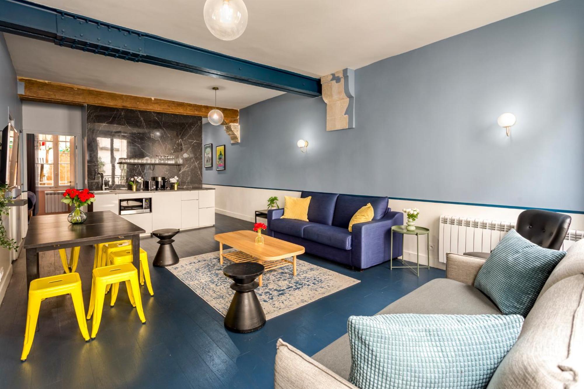 Appartement Merveil - Luxury - Marais - Saint Denis I *