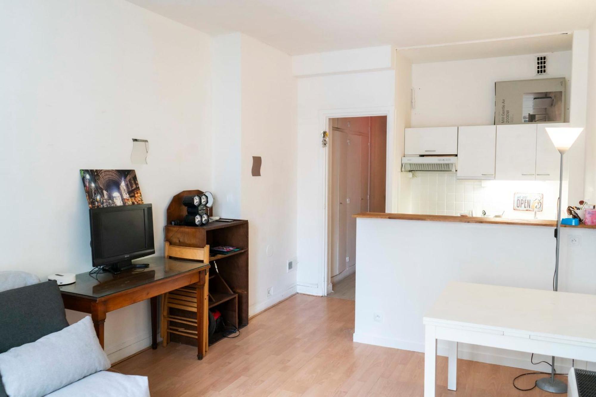 Charming Studio With View Near The Sacre Coeur! Apartamento