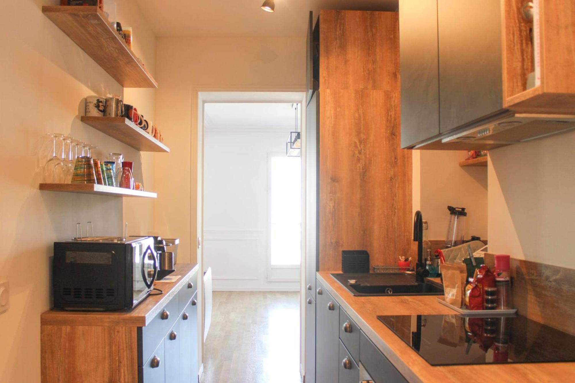 Apartment Cozy 56 M Near Batignolles Paris