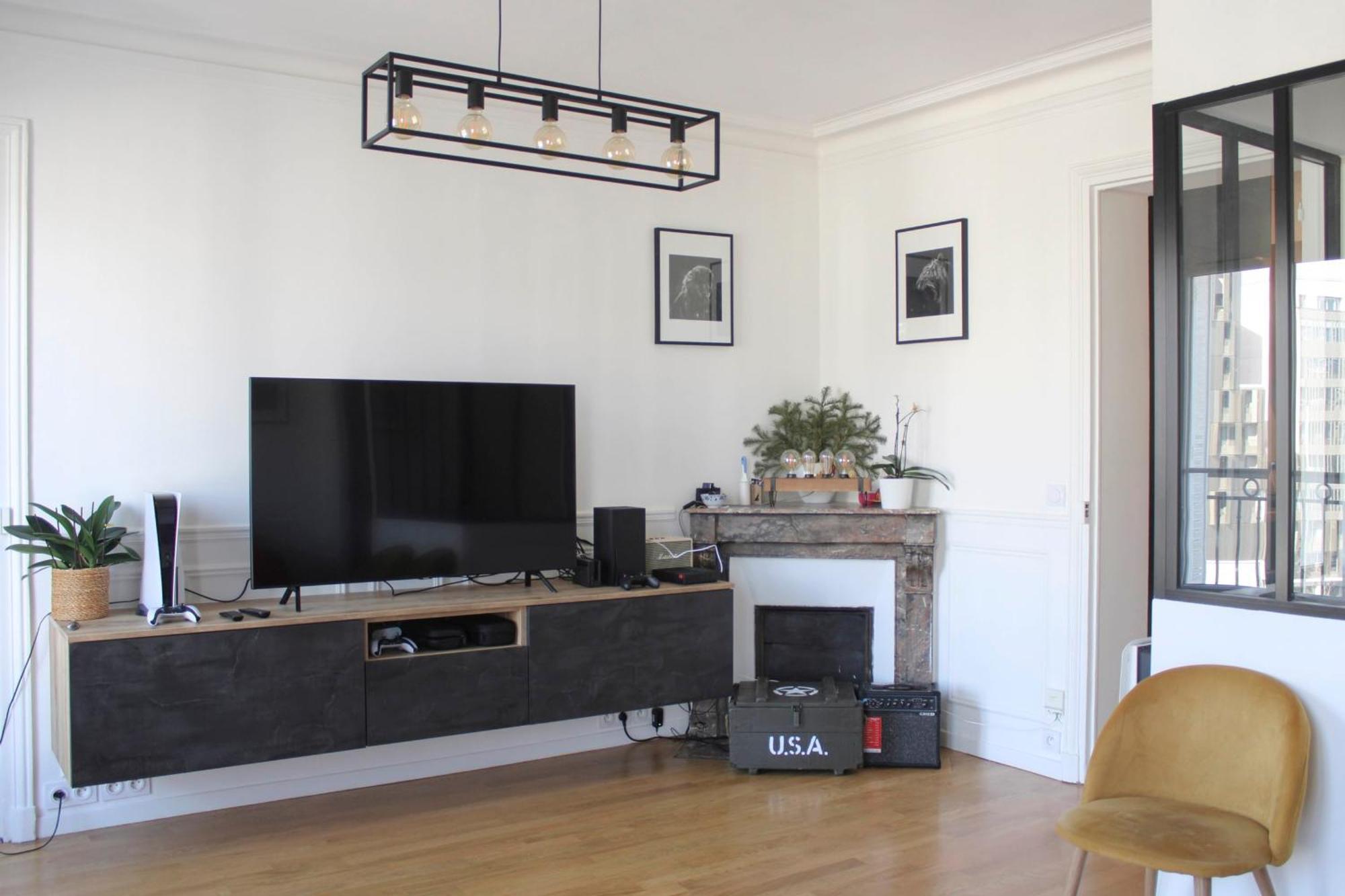 Cozy 56 M Near Batignolles Apartment *