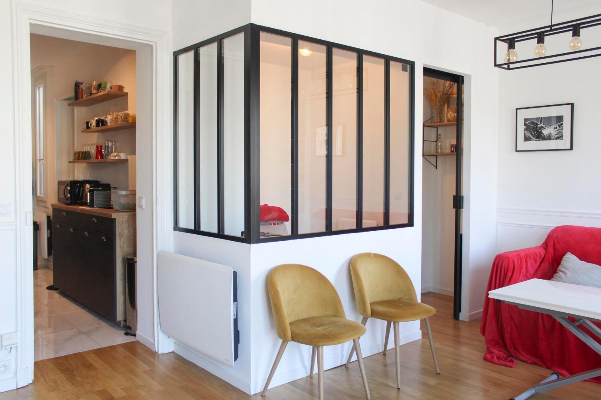 Cozy 56 M Near Batignolles Apartamento *