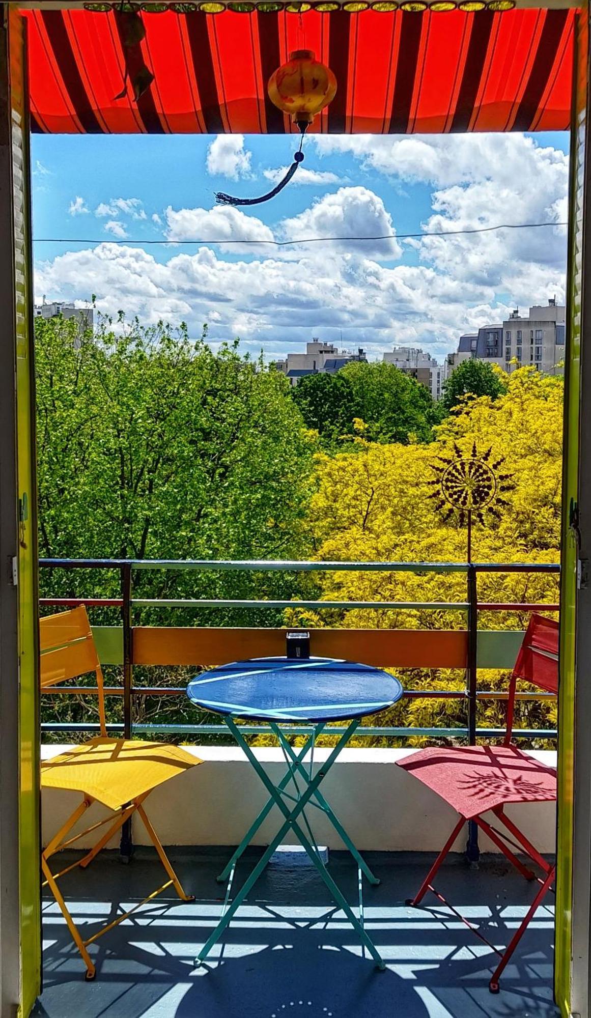 Canopee, Paisible, Chaleureux, Lumineux, Balcon Apartment