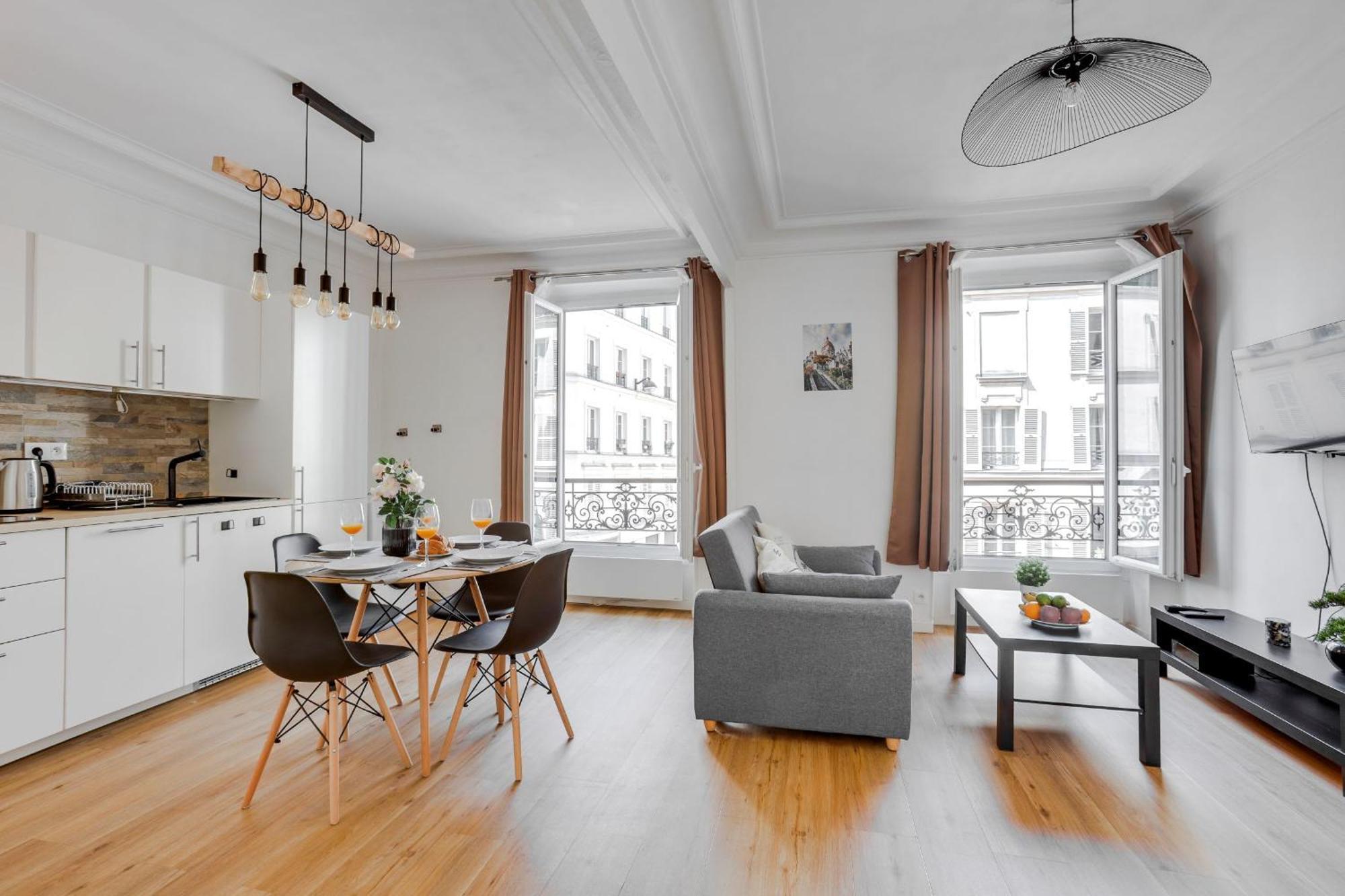 Montmartre & Sacre-coeur - 2br - Cityapartmentstay Appartement *