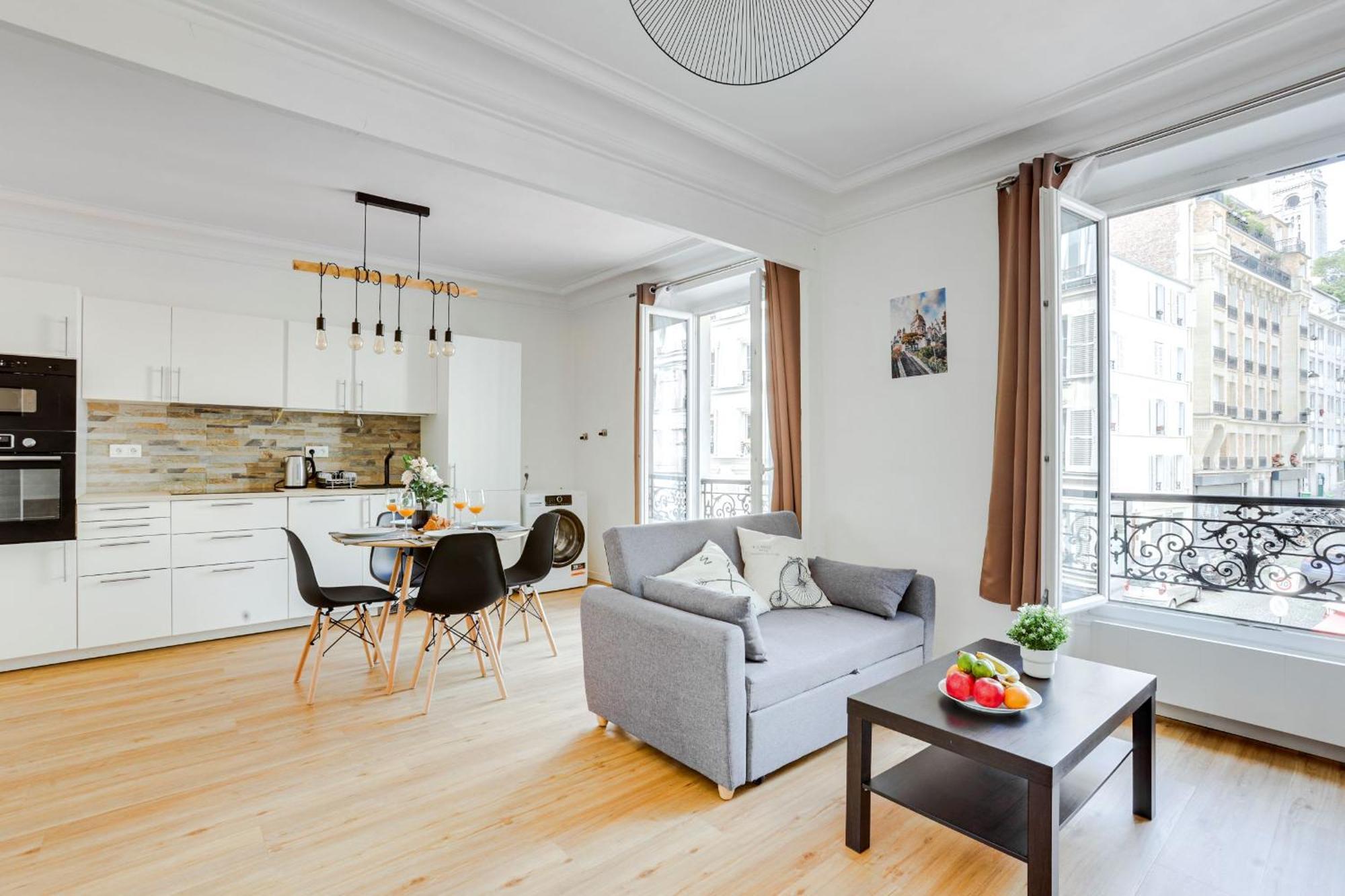 Montmartre & Sacre-coeur - 2br - Cityapartmentstay * Paris
