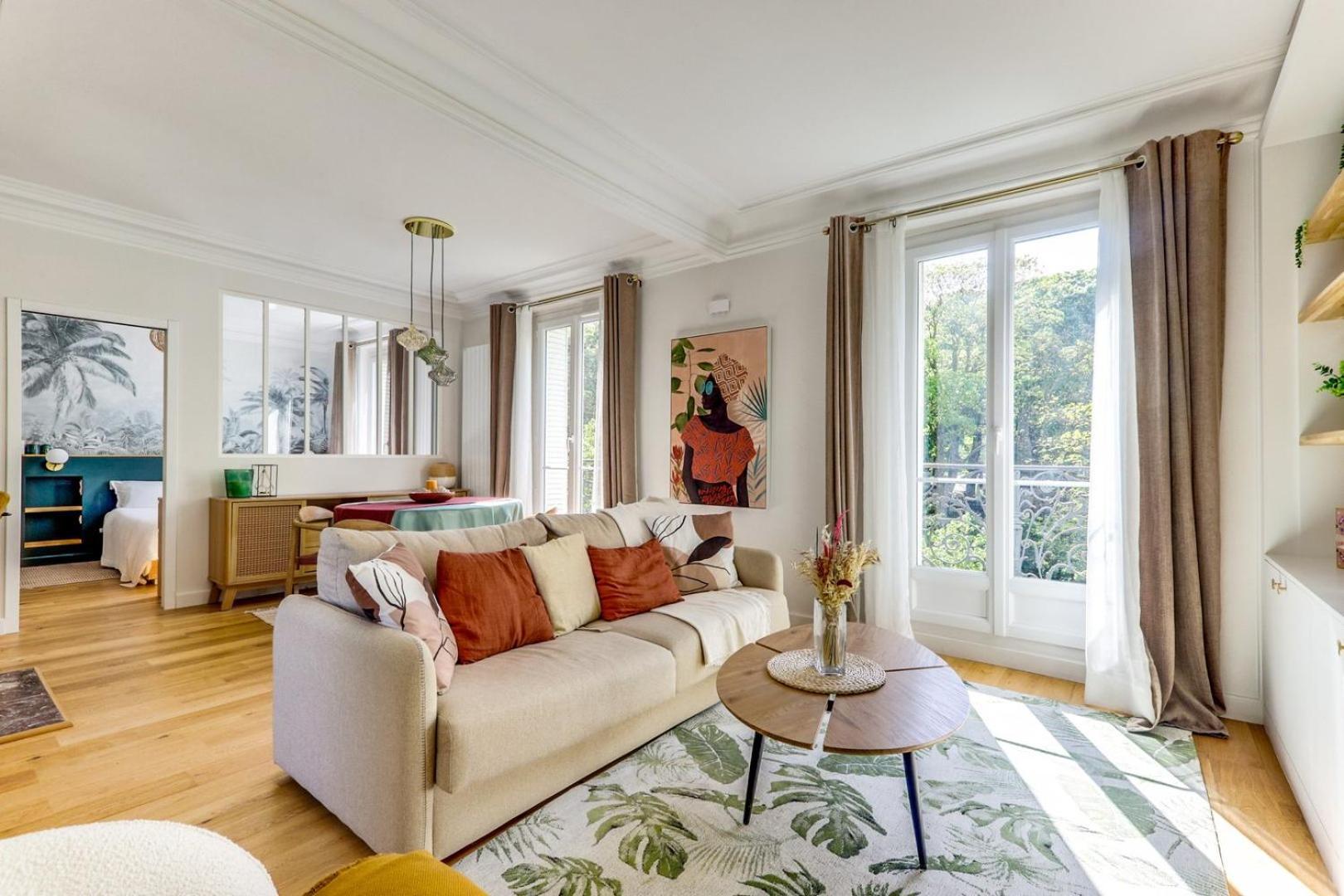 La Caribeenne - Charmant & Lumineux -pere Lachaise Appartement Paris